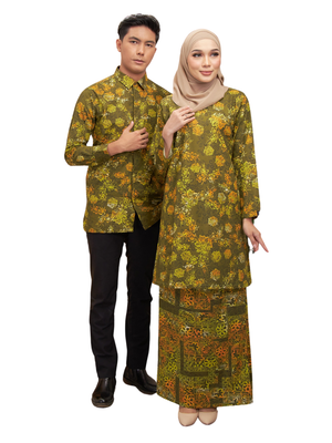 BATIK COTTON DAMIA 2.0 S 25-3 OLIVE