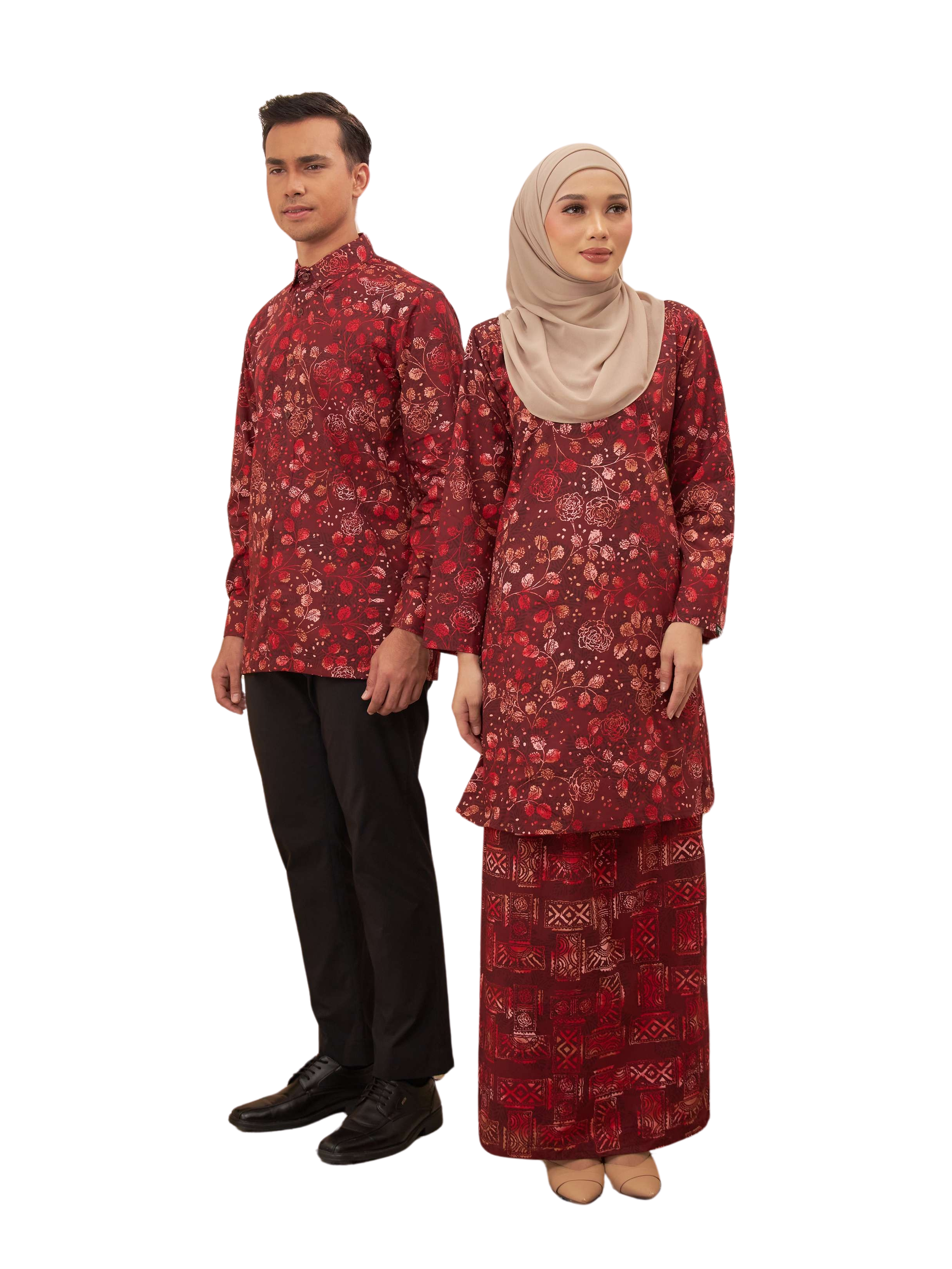 BATIK COTTON DAMIA 1.0 S 9-3 MAROON