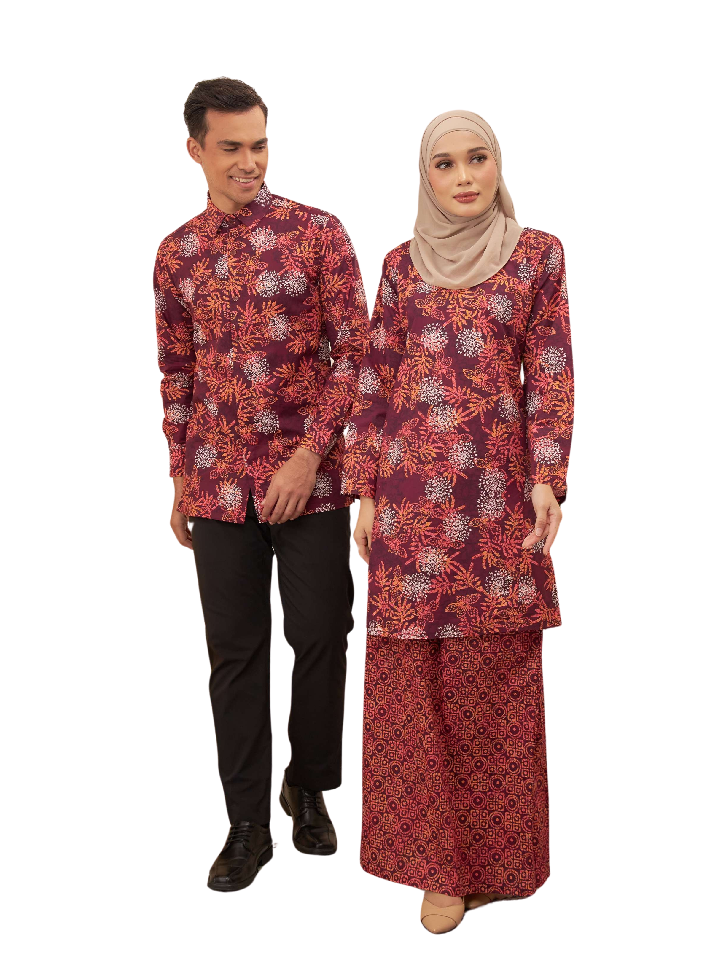 BATIK COTTON DAMIA 1.0 S 11-3 MAROON