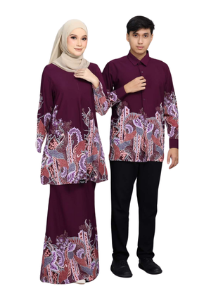BATIK SEDONDON 9.0 Z 7-1 UNGU