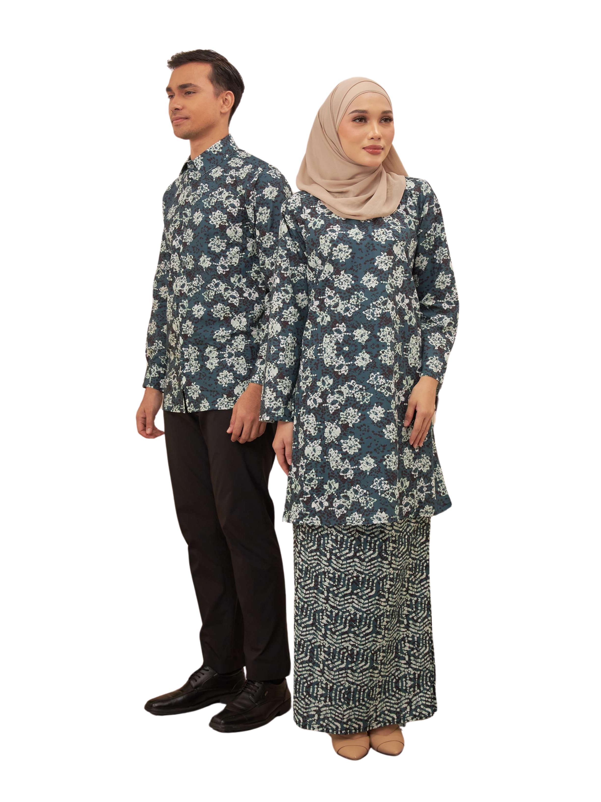 BATIK COTTON DAMIA 1.0 S 15-3 DARK GREEN