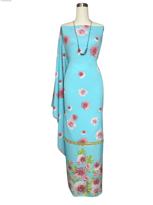BATIK FLORAL TERENGGANU CREPE LZ 17