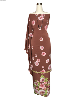 BATIK FLORAL TERENGGANU CREPE LZ 18