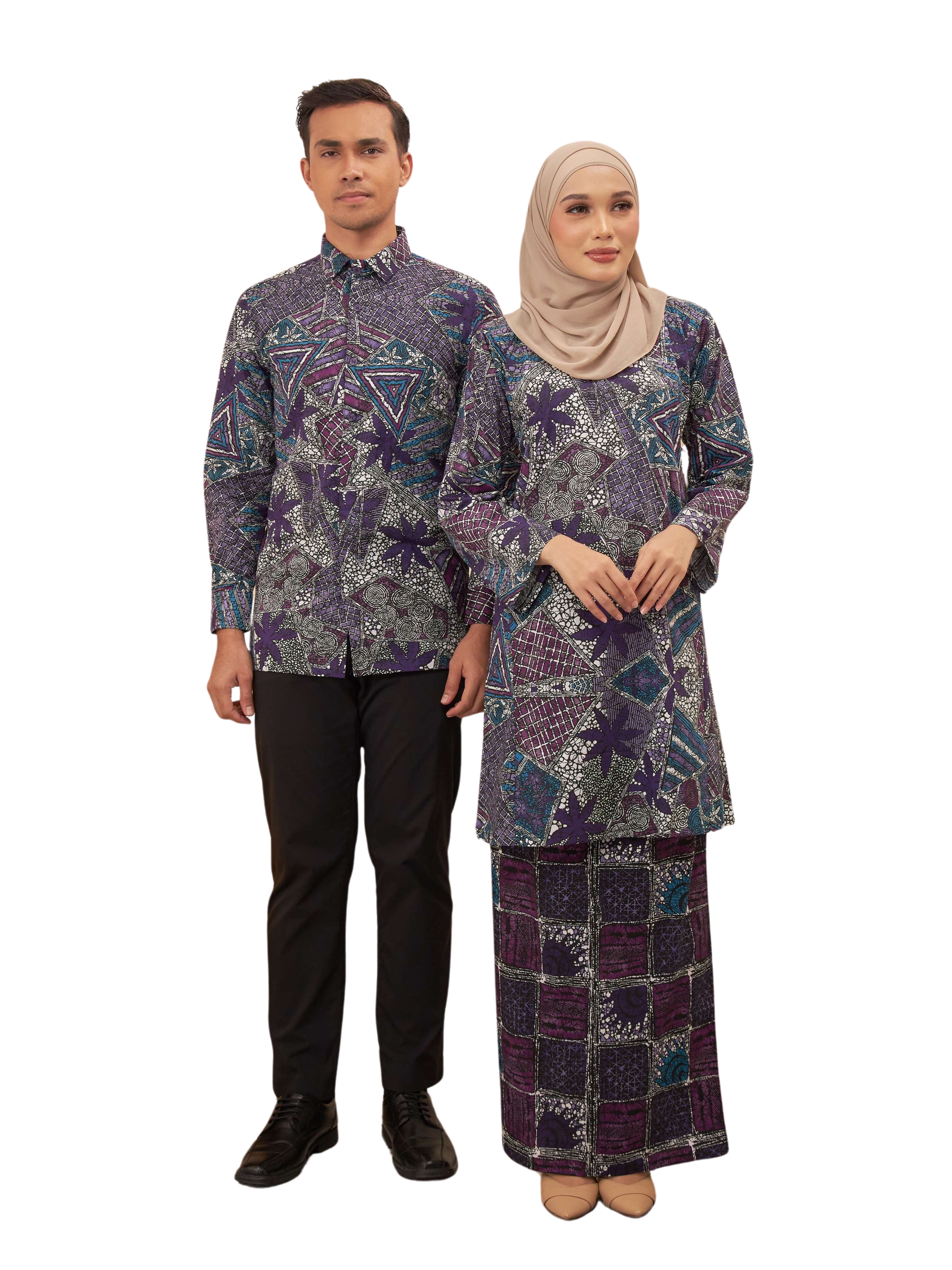 BATIK COTTON DAMIA 1.0 S 19-1 PURPLE