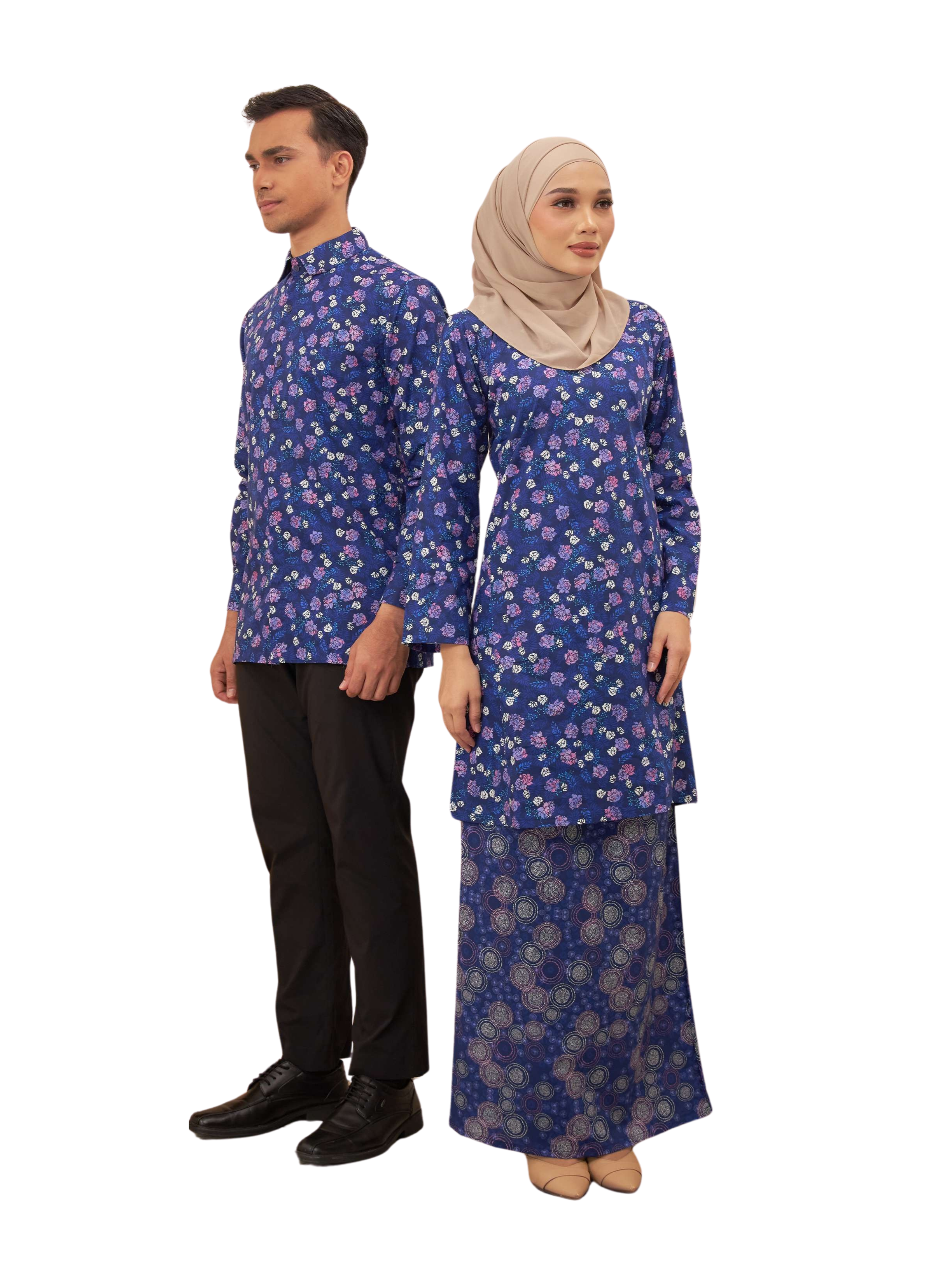 BATIK COTTON DAMIA 1.0 S 1-1 DARK BLUE