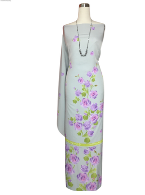 BATIK FLORAL TERENGGANU CREPE NIK 08