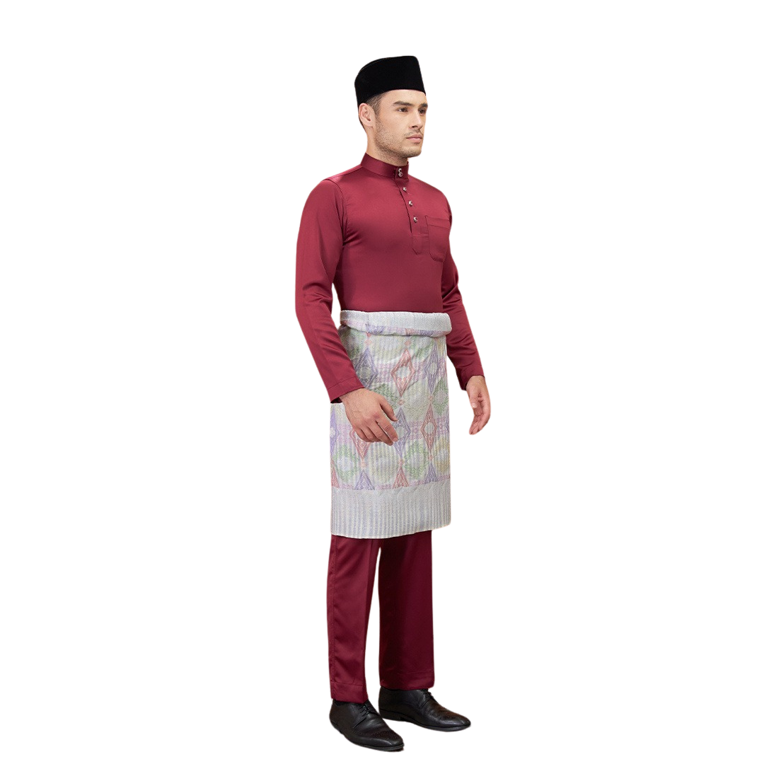 MUHAMMAD EXLCUSIVE K34 BURGUNDY