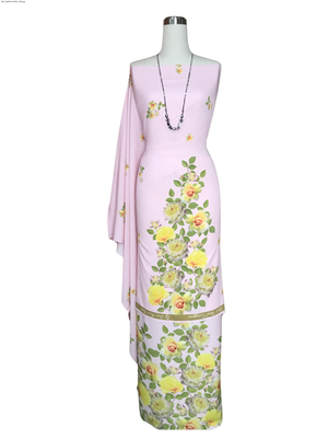 BATIK FLORAL TERENGGANU CREPE NIK 16