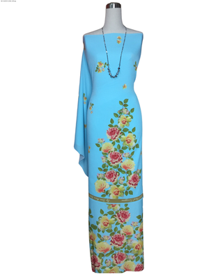 BATIK FLORAL TERENGGANU CREPE NIK 18