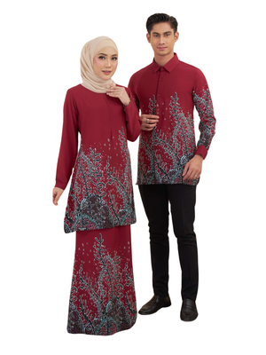 BATIK SEDONDON 7.0 N 9-1 MAROON