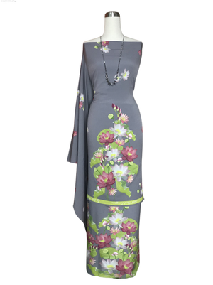 BATIK FLORAL TERENGGANU CREPE NIK 27