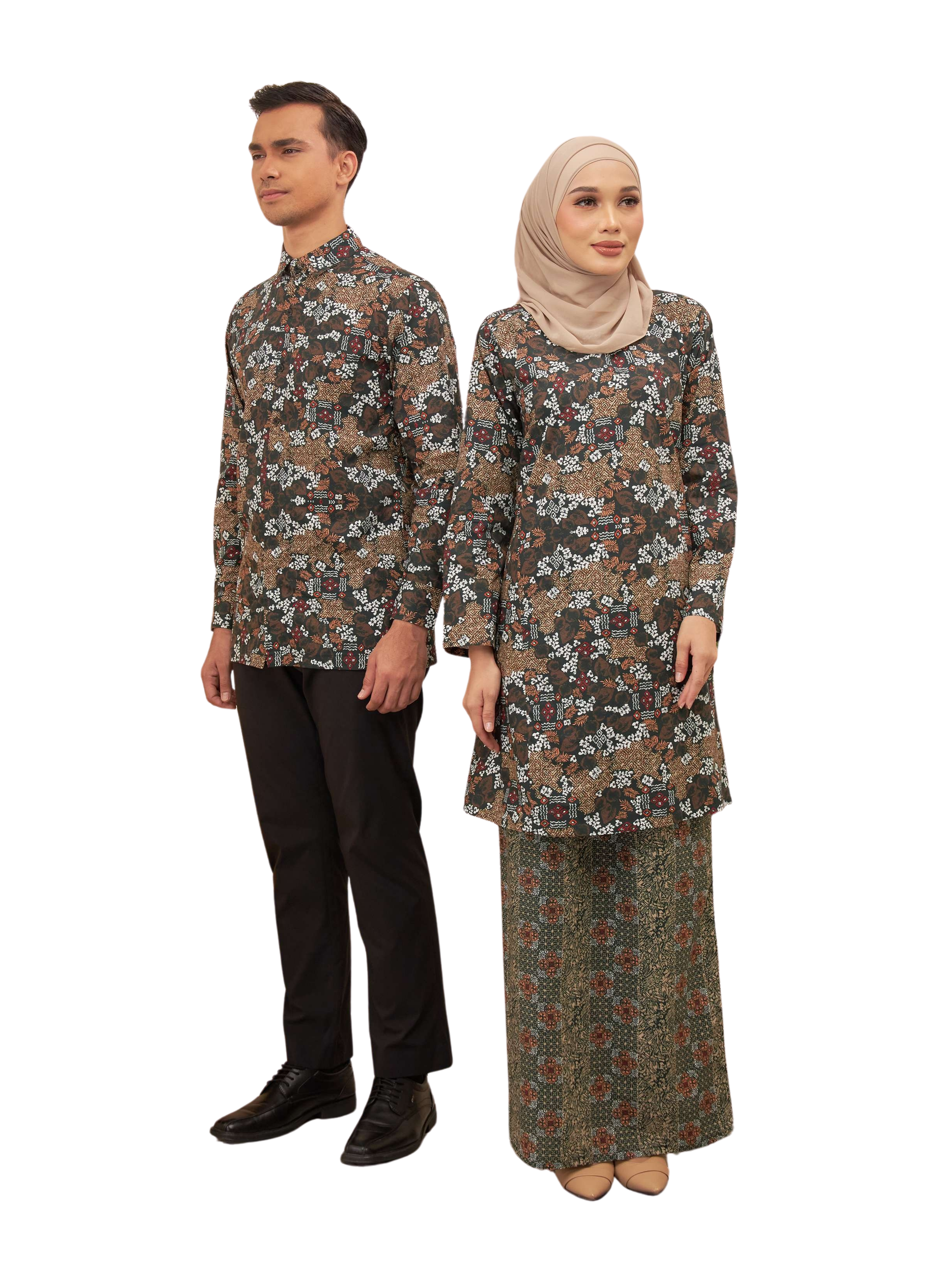 BATIK COTTON DAMIA 1.0 S 3-1 BURGUNDY