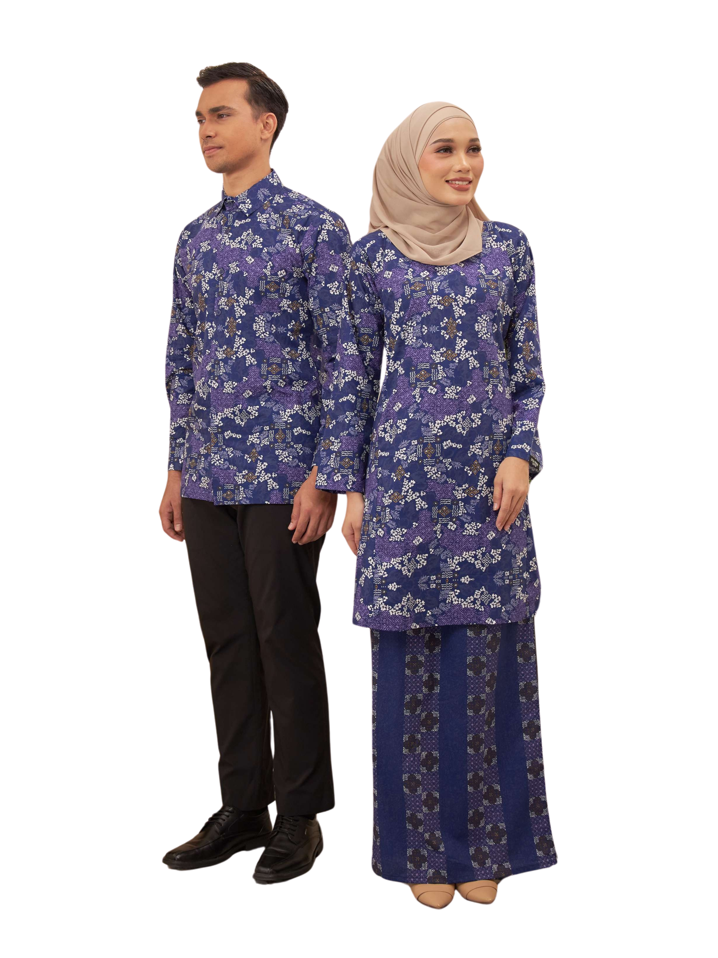 BATIK COTTON DAMIA 1.0 S 3-2 DARK BLUE