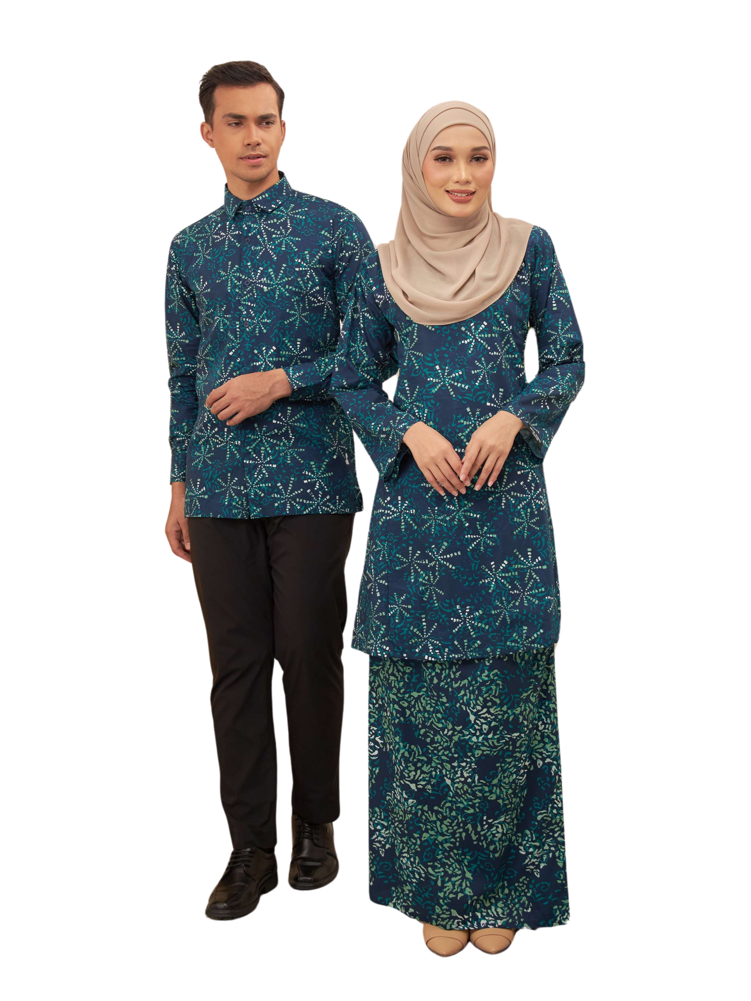 BATIK COTTON DAMIA 1.0 S 5-1 DARK GREEN