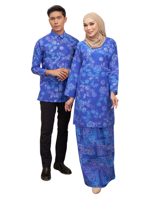 BATIK COTTON DAMIA 2.0 S 25-1 ROYAL BLUE
