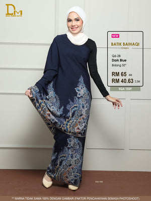 BAIHAQI 1.0 Q 6-2 BIRU GELAP