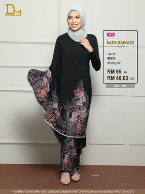 BAIHAQI 1.0 Q 6-5 HITAM