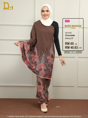 BAIHAQI Q 10-4 ( NIK 5070 ) COKLAT
