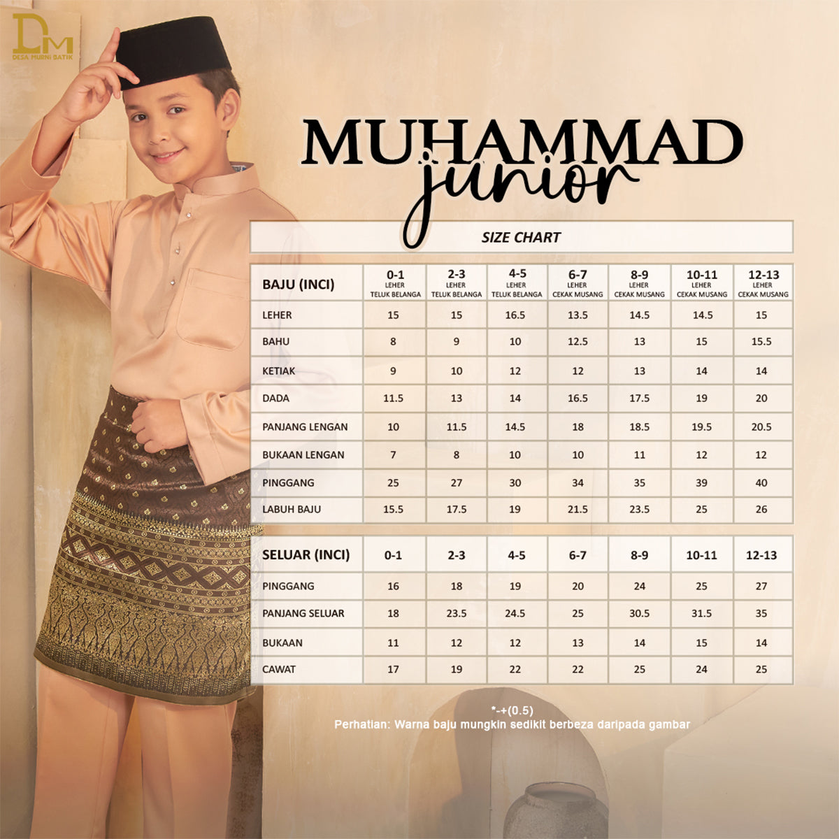 MUHAMMAD JUNIOR K8 DARK BLUE