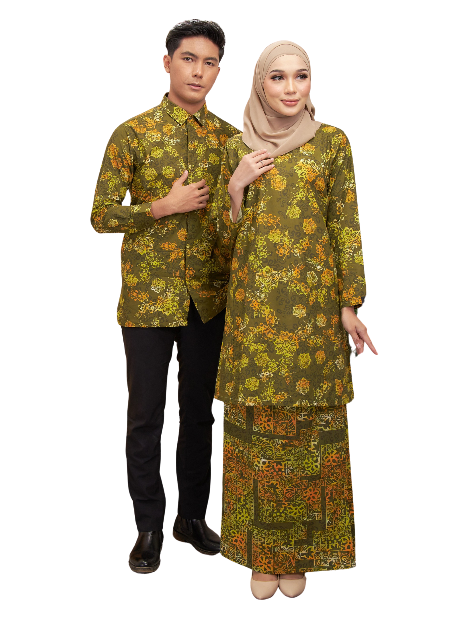 BATIK COTTON DAMIA 2.0 S 25-3 ZAITUN