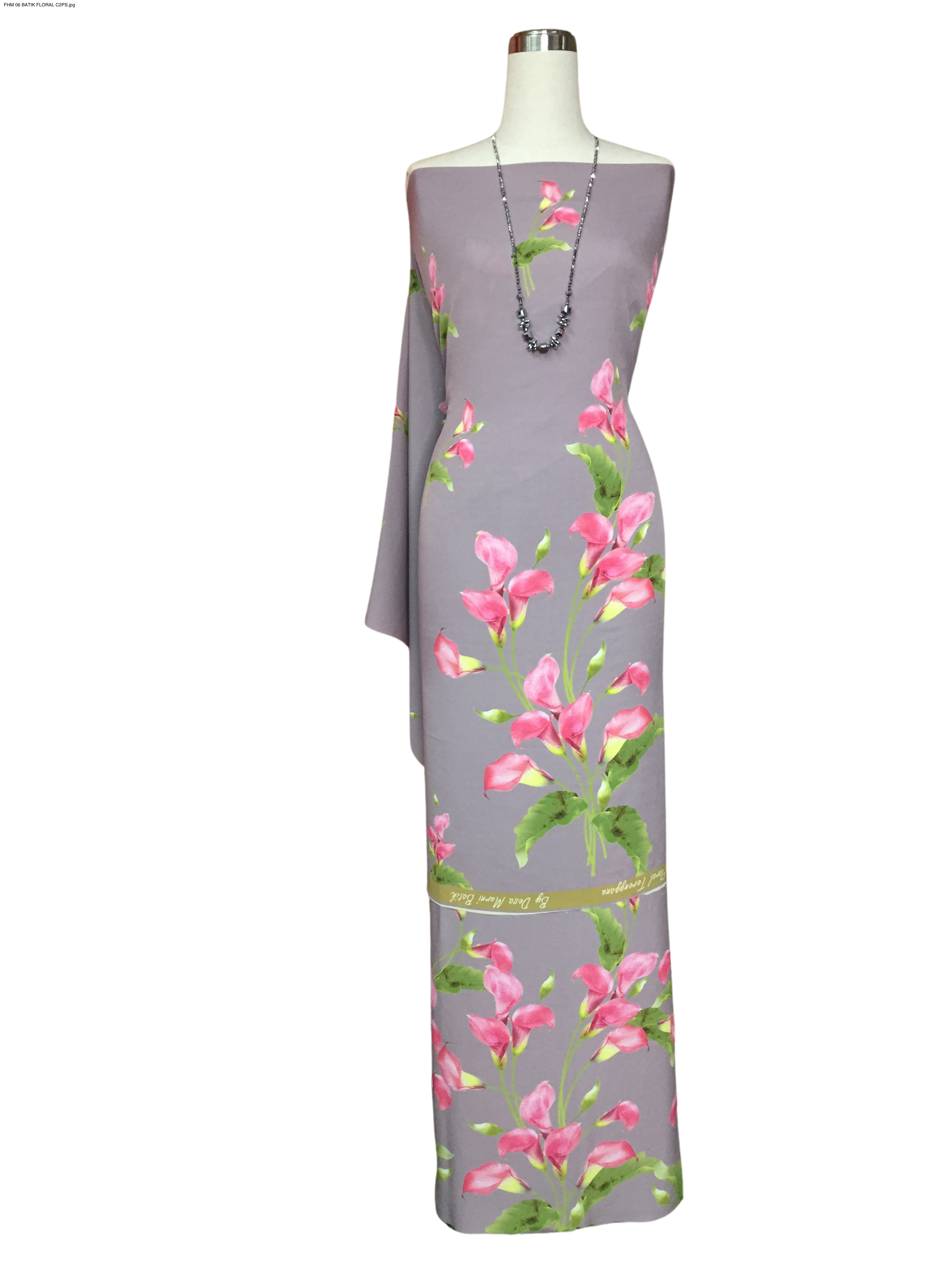 BATIK FLORAL TERENGGANU CREPE FHM 06