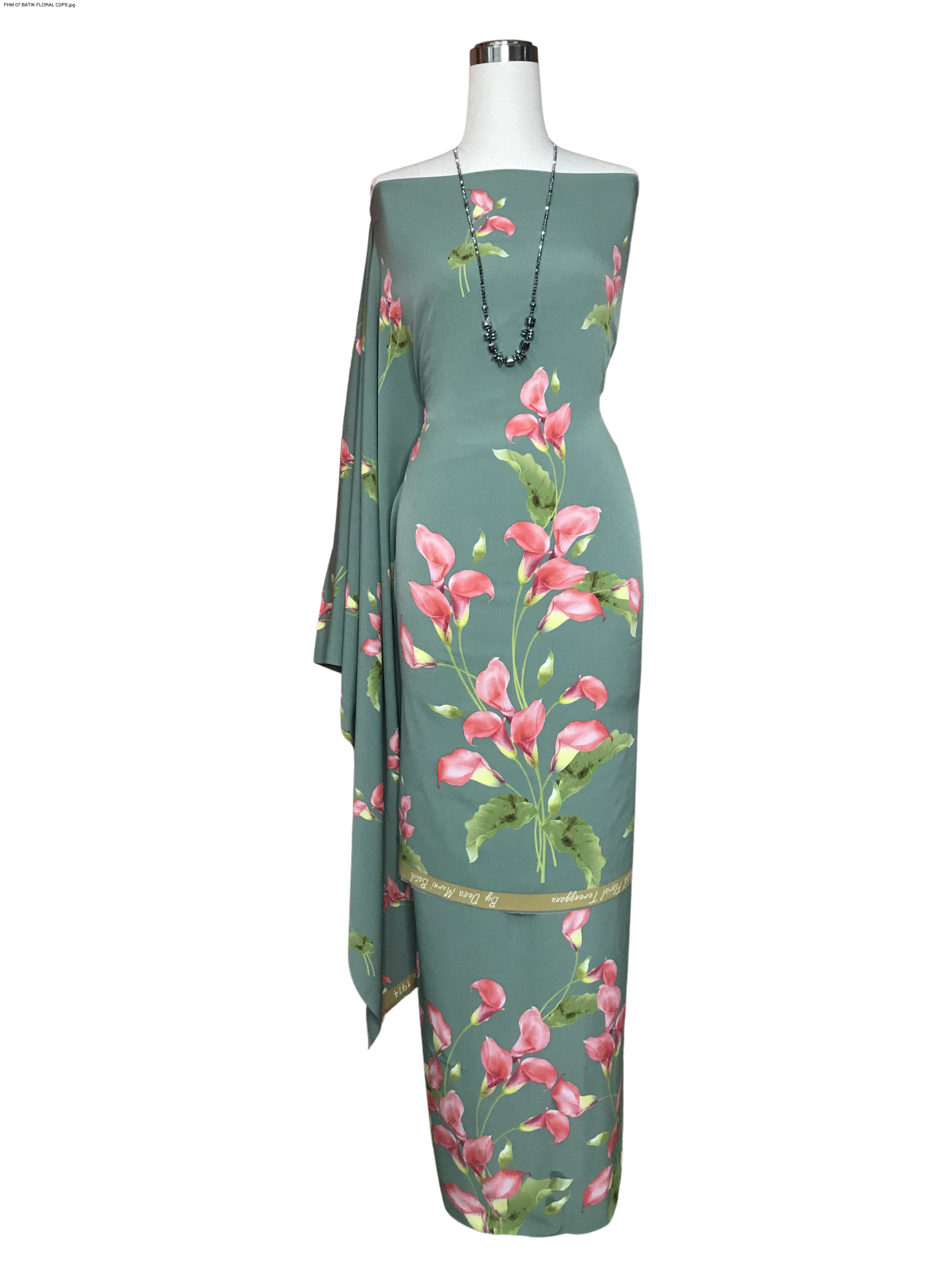 BATIK FLORAL TERENGGANU CREPE FHM 07