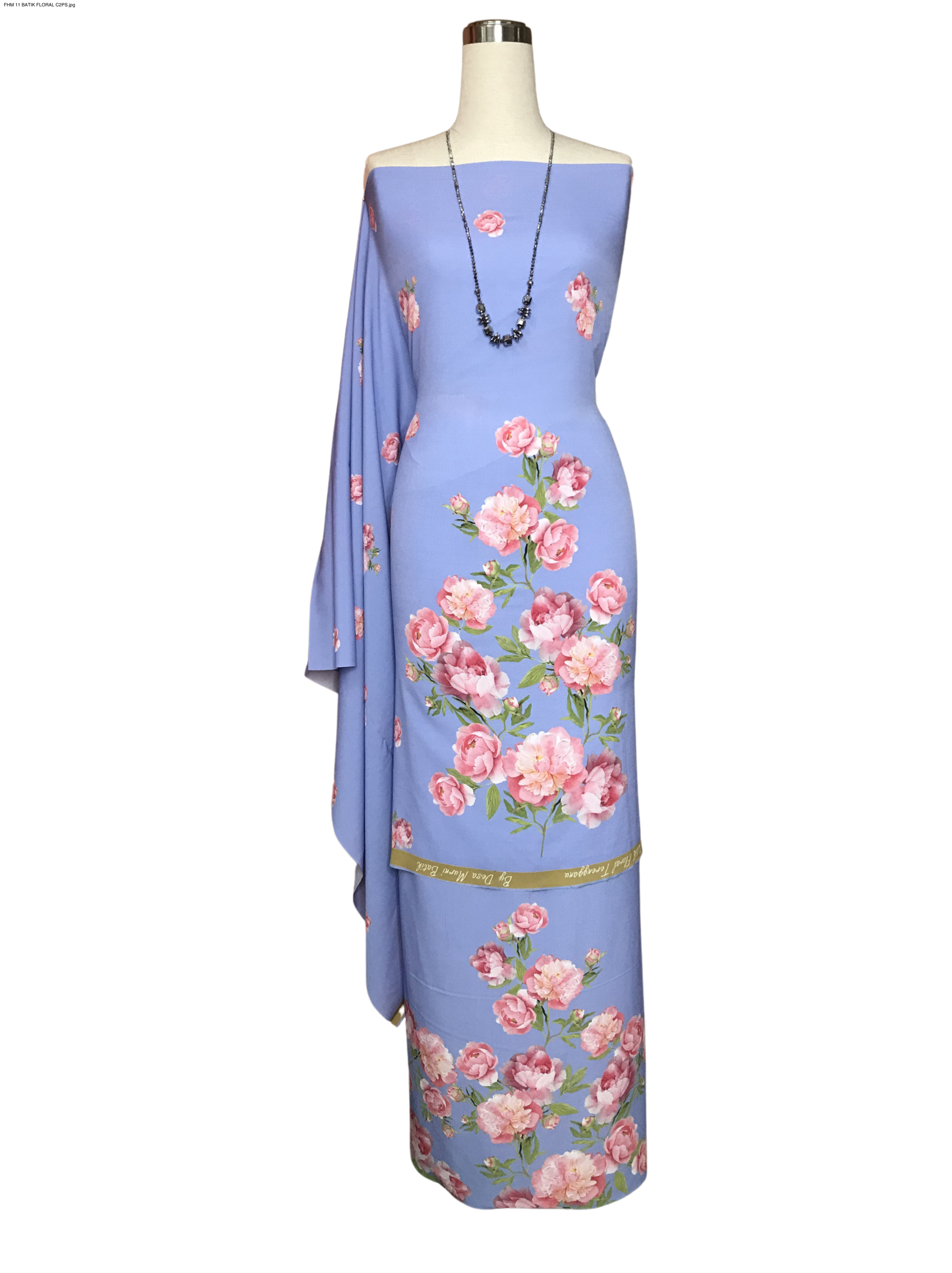 BATIK FLORAL TERENGGANU CREPE FHM 11