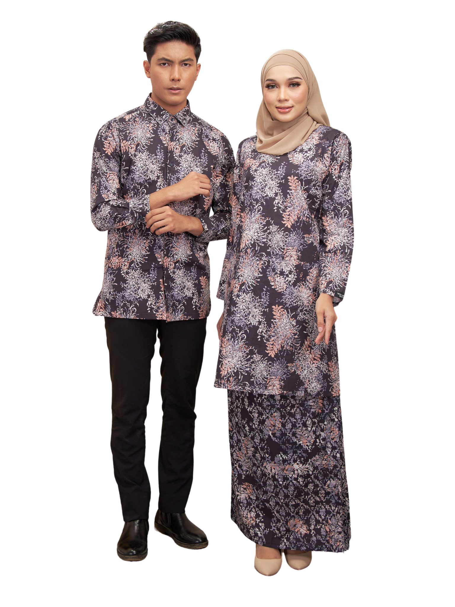 BATIK COTTON DAMIA 2.0 S 27-3 PURPLE GELAP