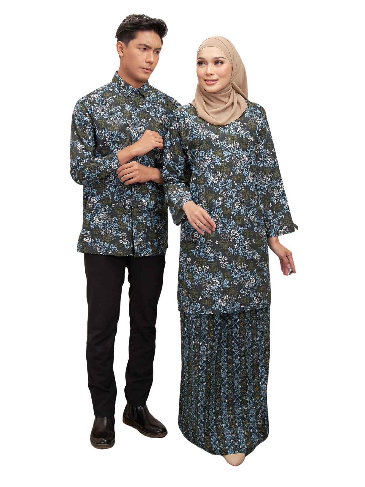 BATIK COTTON DAMIA 2.0 S 29-1 HIJAU GELAP