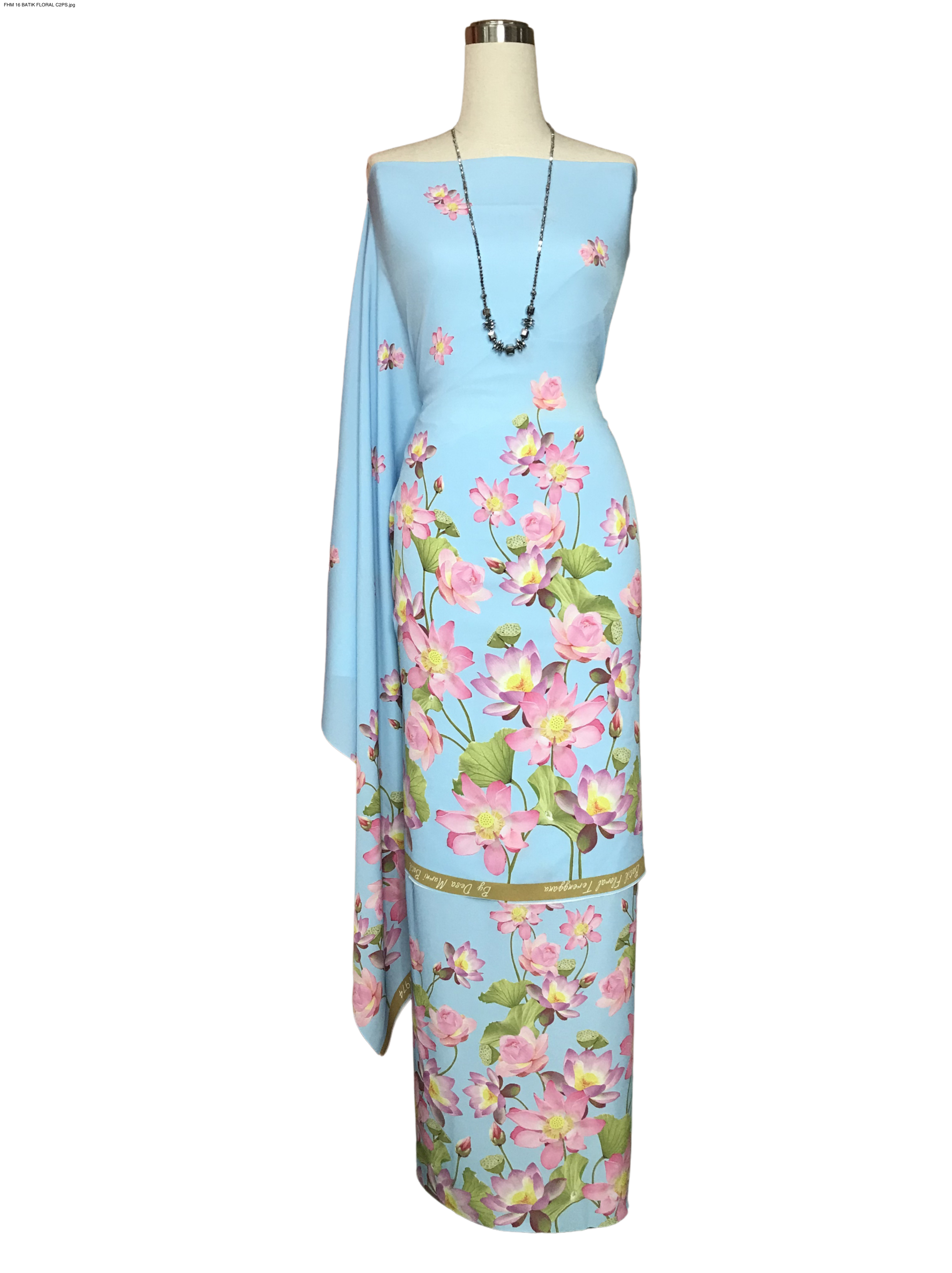 BATIK FLORAL TERENGGANU CREPE FHM 16