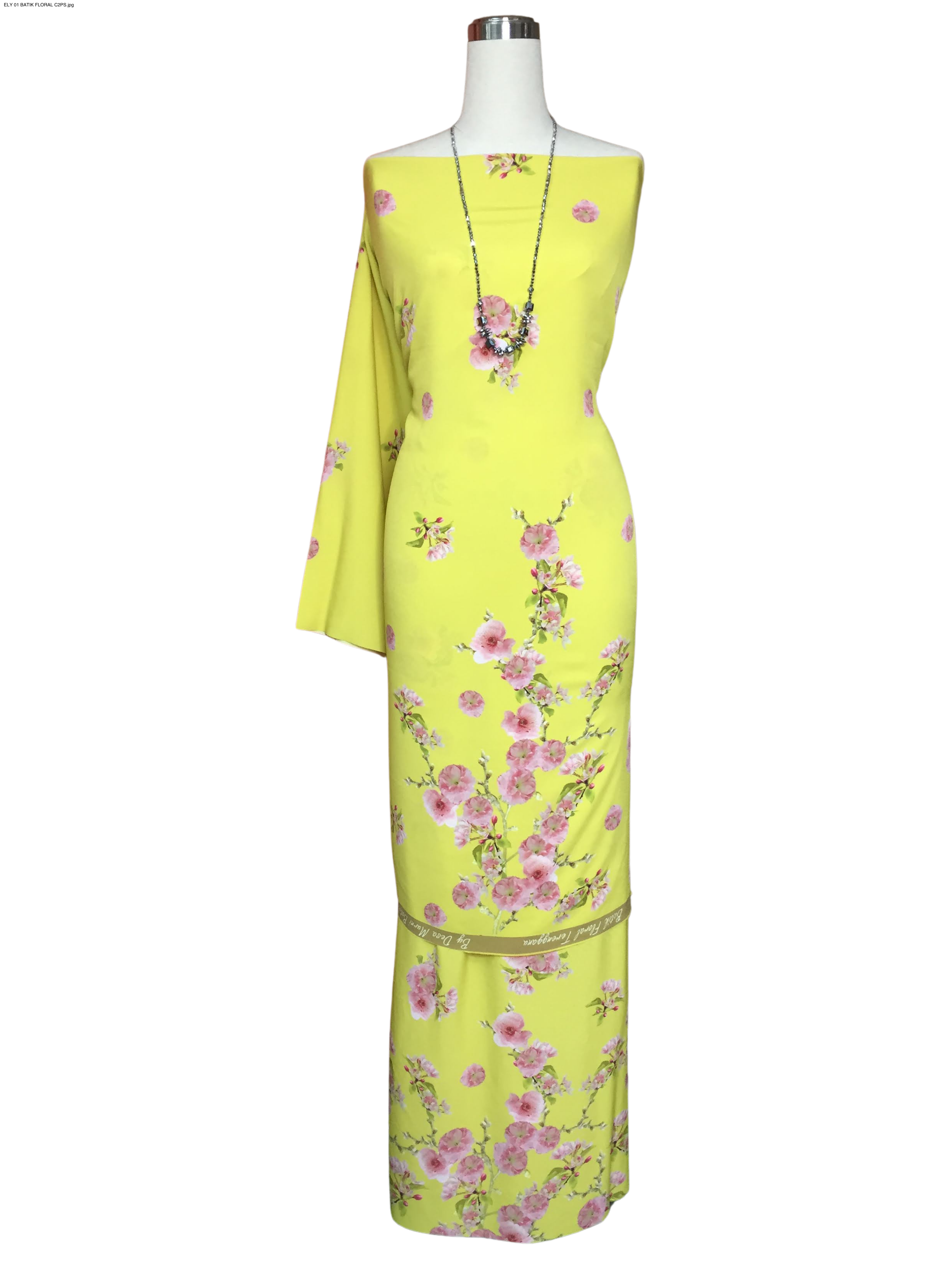 BATIK FLORAL TERENGGANU CREPE ELY 01