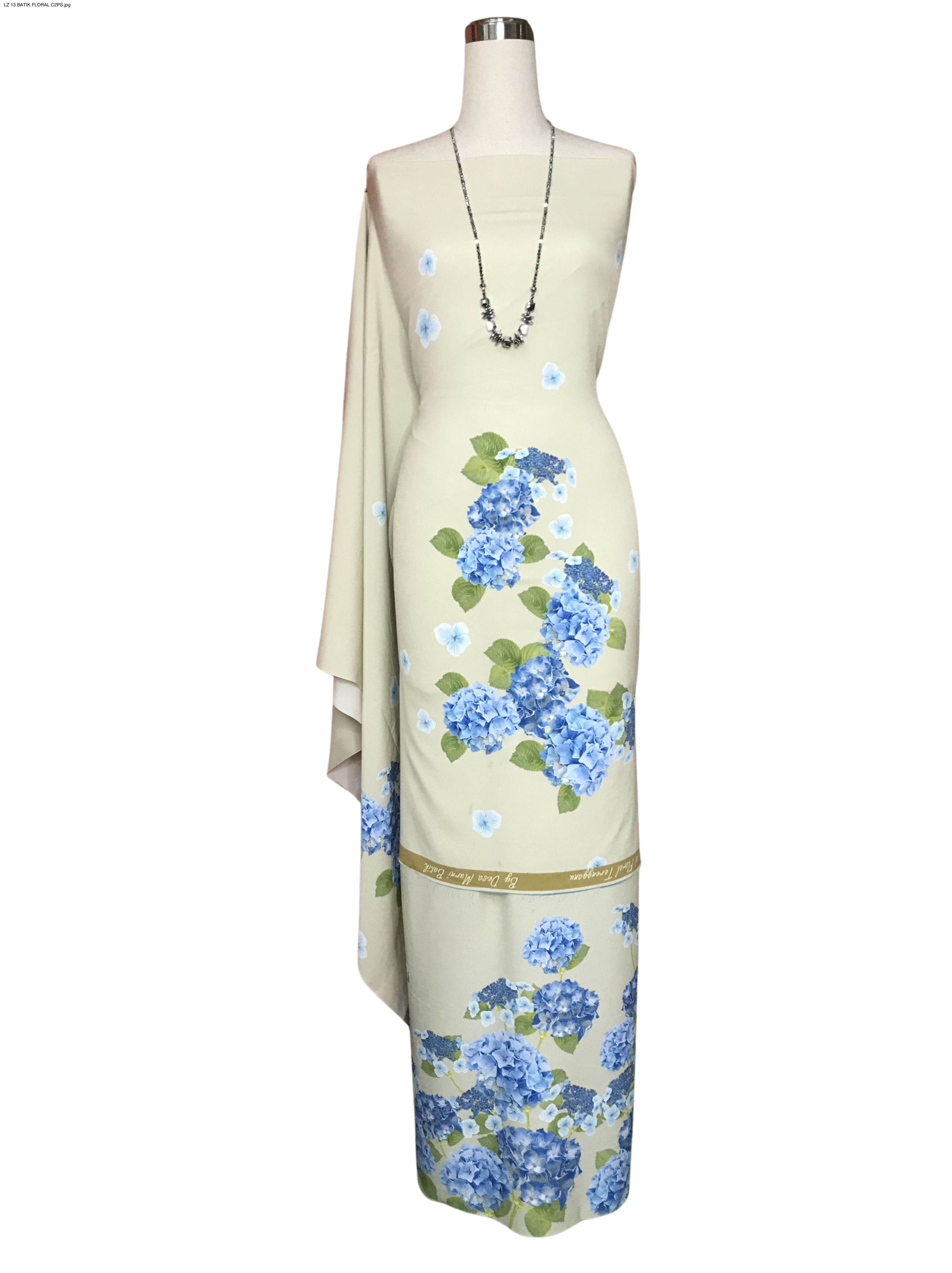 BATIK FLORAL TERENGGANU CREPE LZ 13