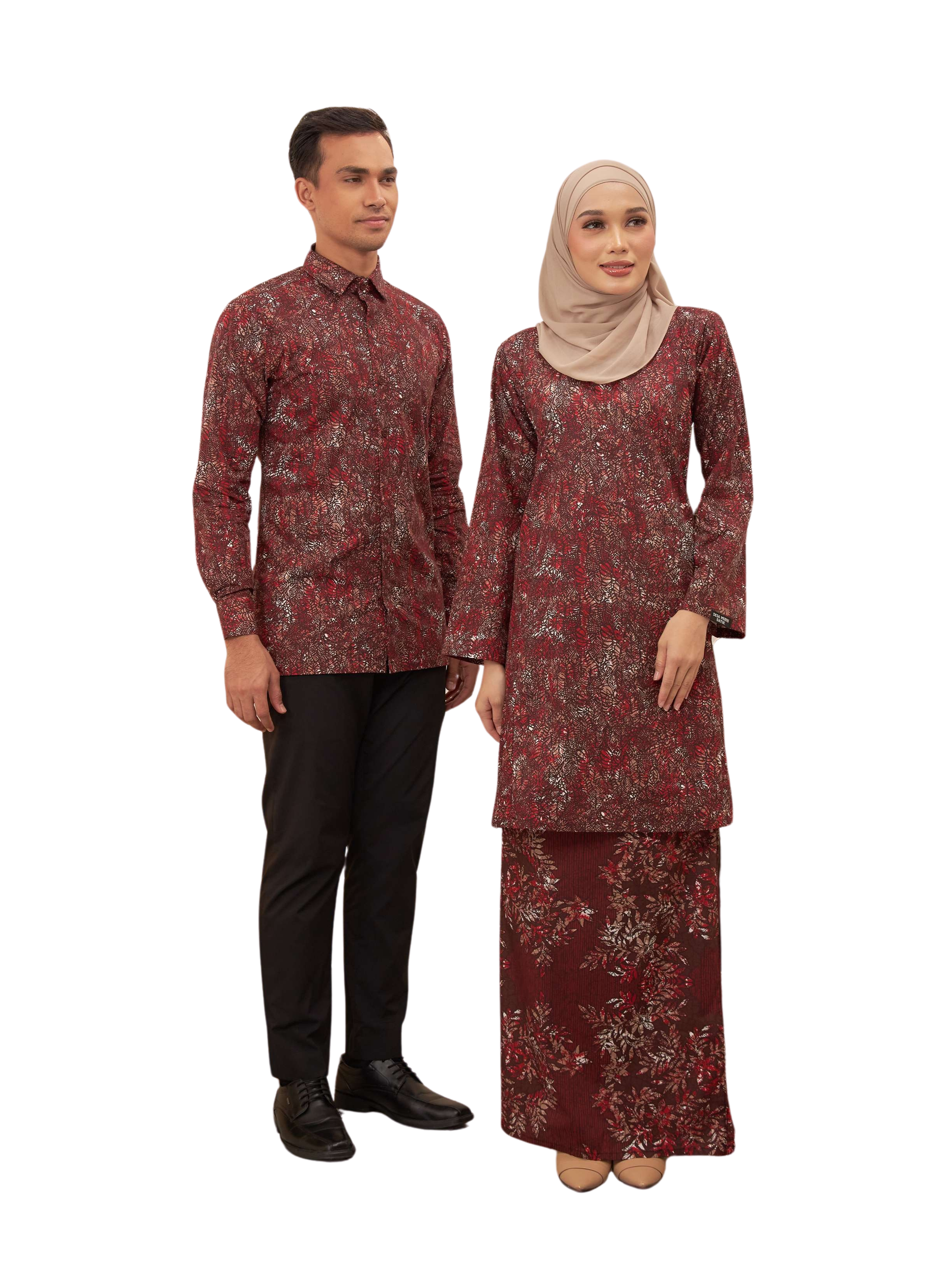 BATIK COTTON DAMIA 1.0 S 17-3 MAROON