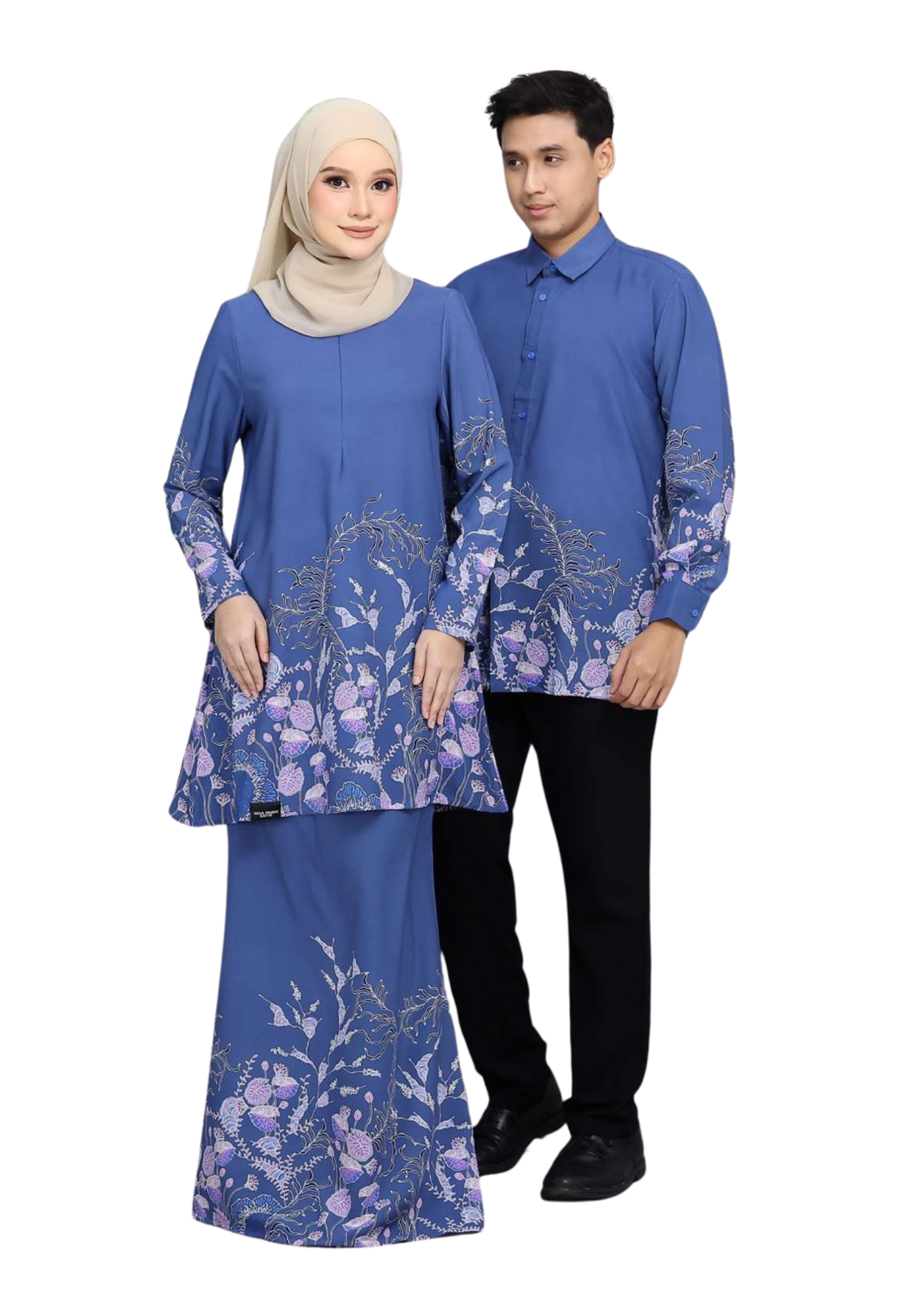 BATIK SEDONDON 9.0 Z 1-3 DUSTY BLUE