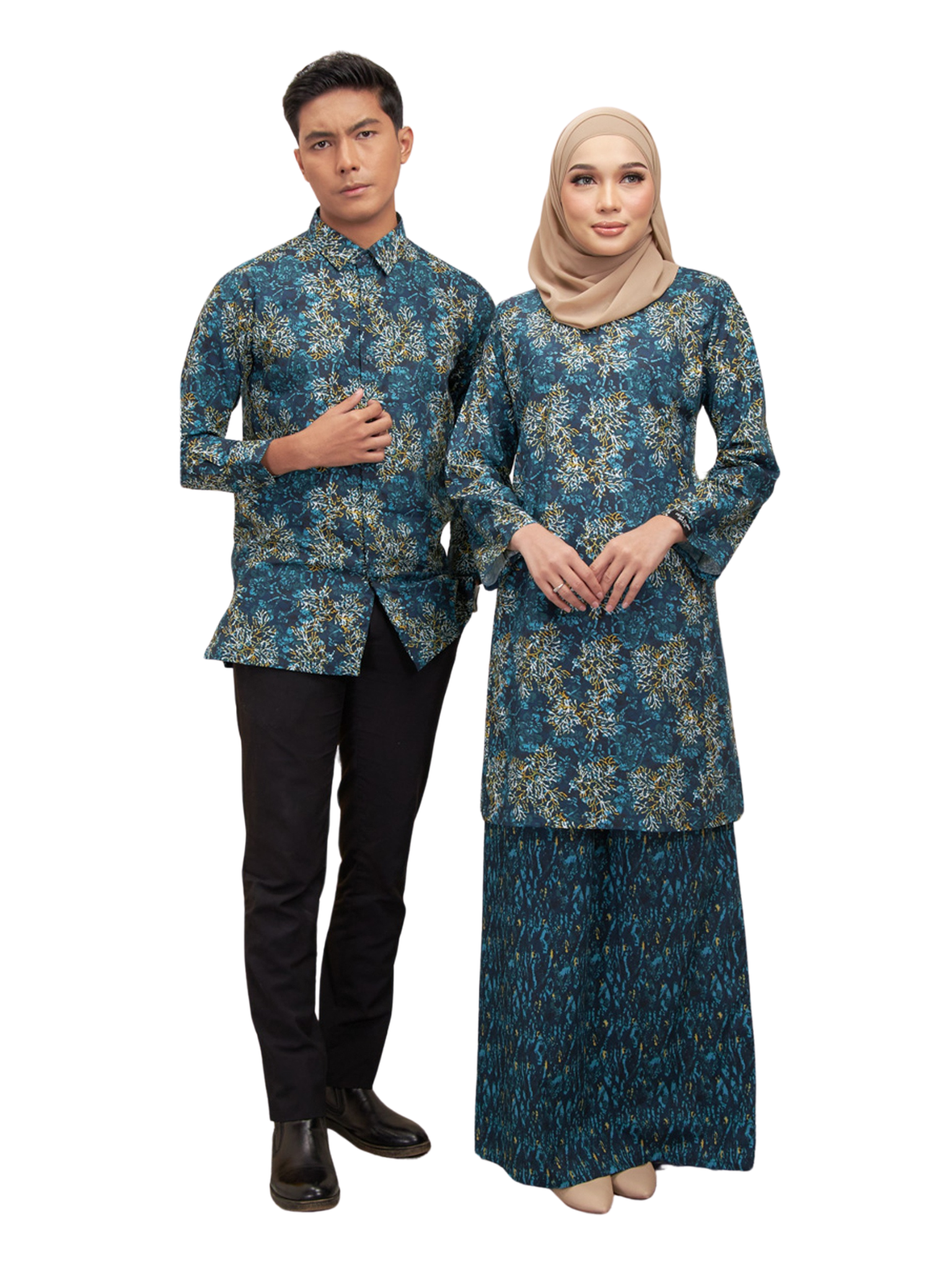 BATIK COTTON DAMIA 2.0 S 21-1 DARK TURQUOISE
