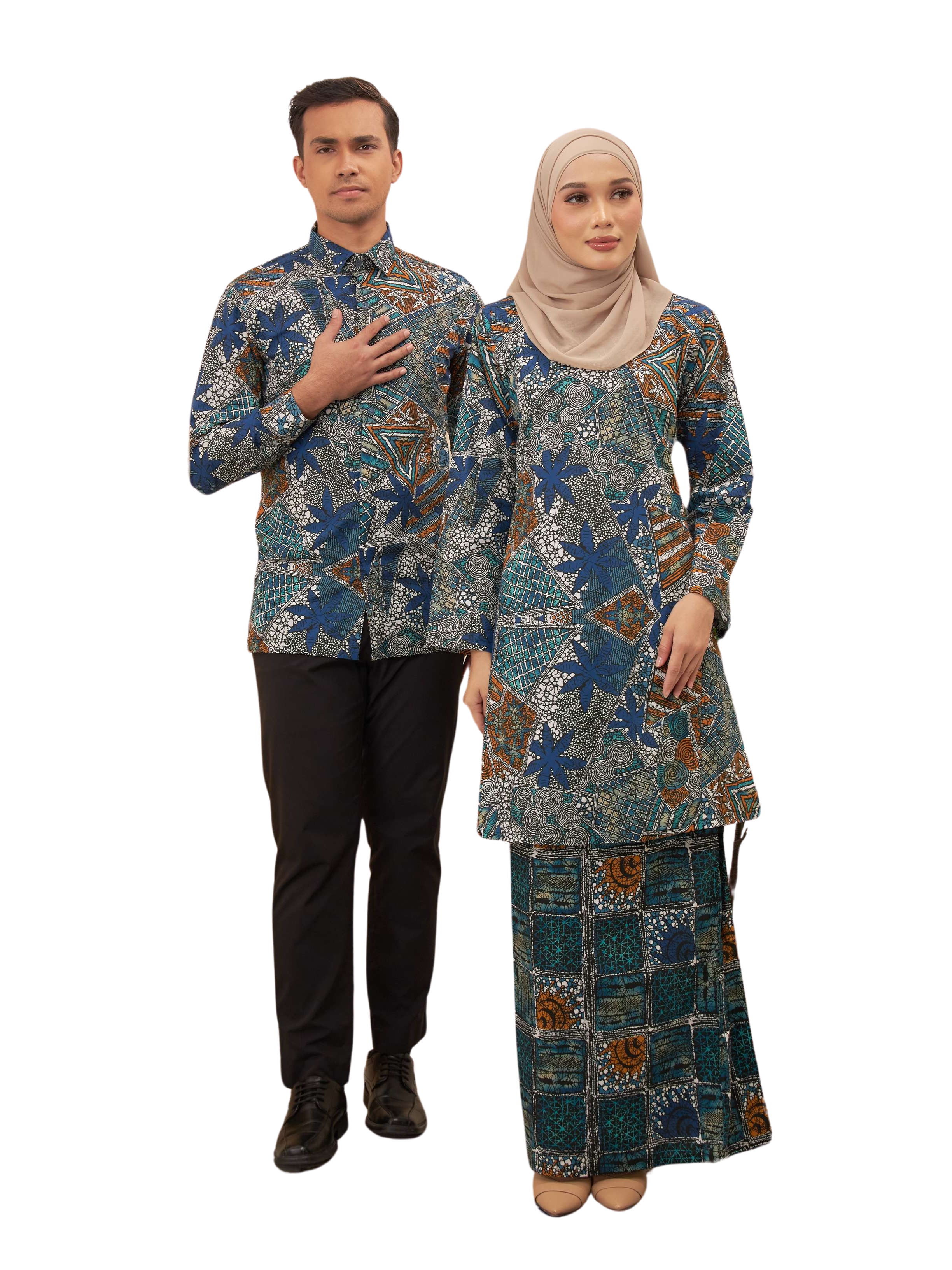 BATIK COTTON DAMIA 1.0 S 19-2 DARK TURQOUISE