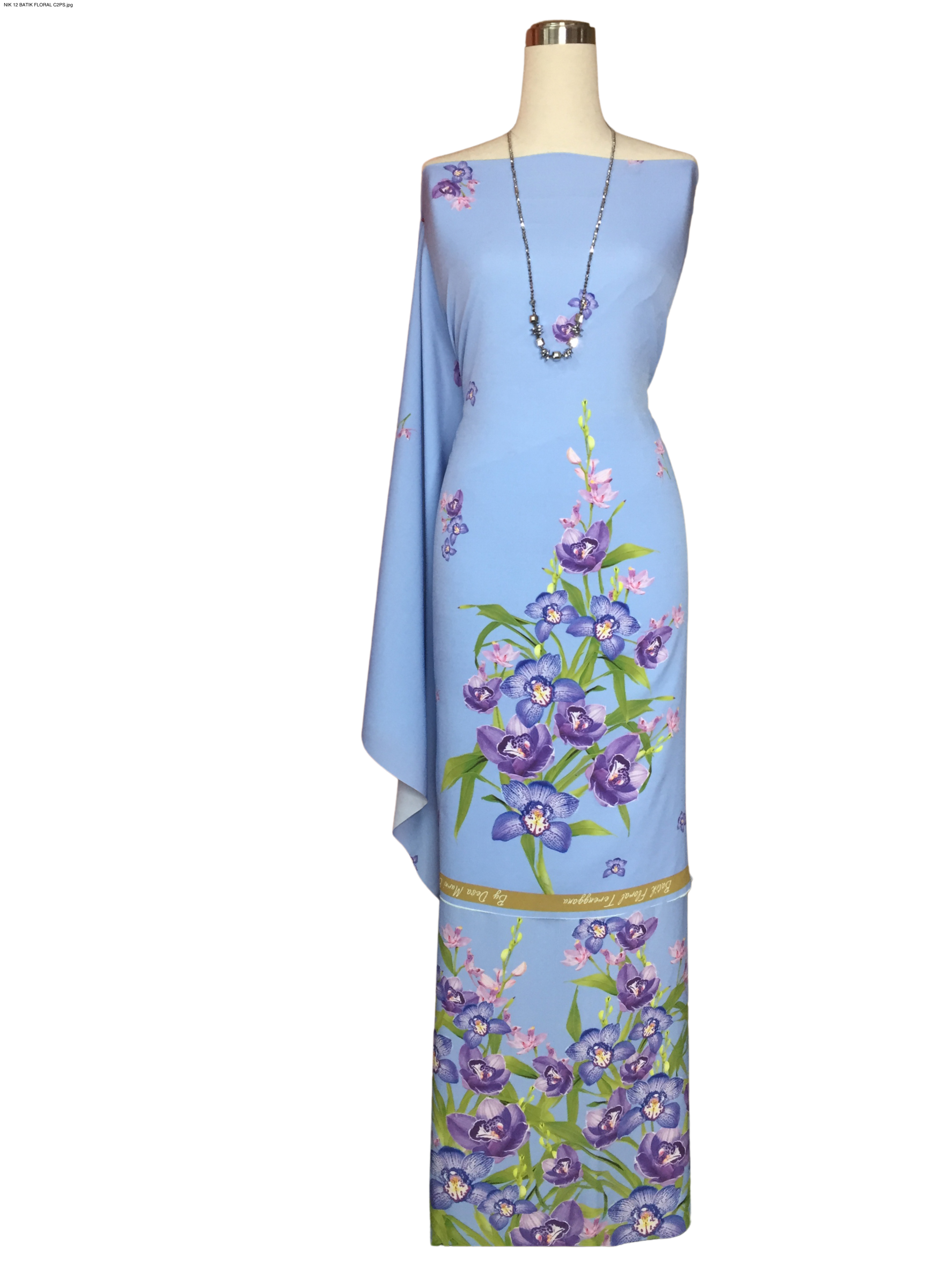 BATI KFLORAL TERENGGANU CREPE NIK 12