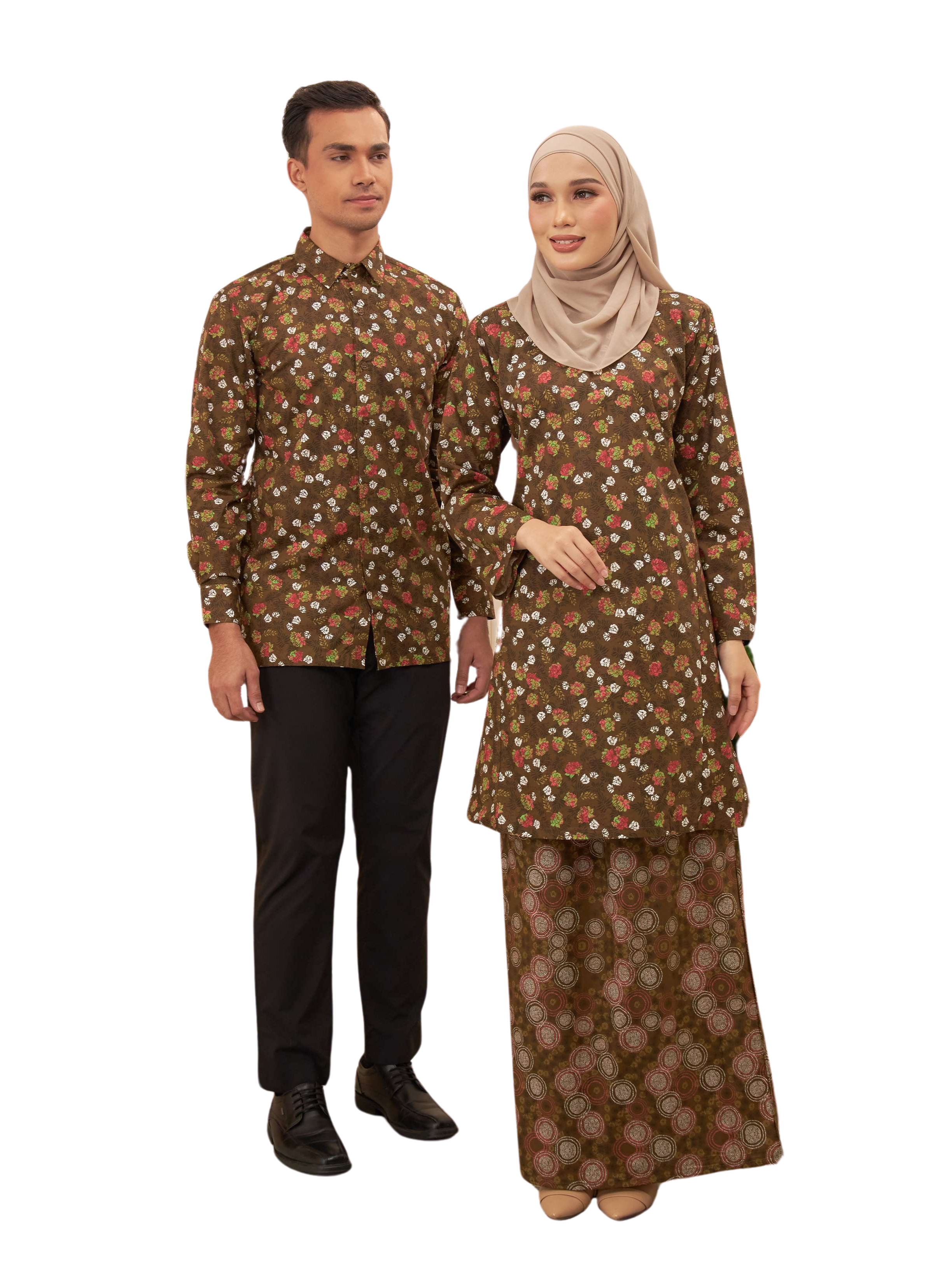 BATIK COTTON DAMIA 1.0 S 1-2 DARK OLIVE