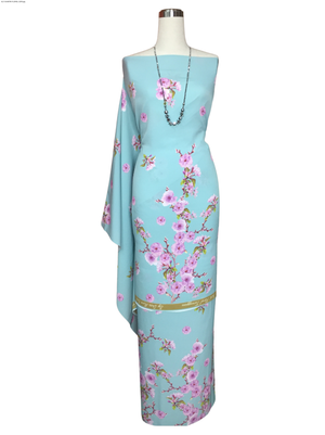 BATIK FLORAL TERENGGANU CREPE ELY 03