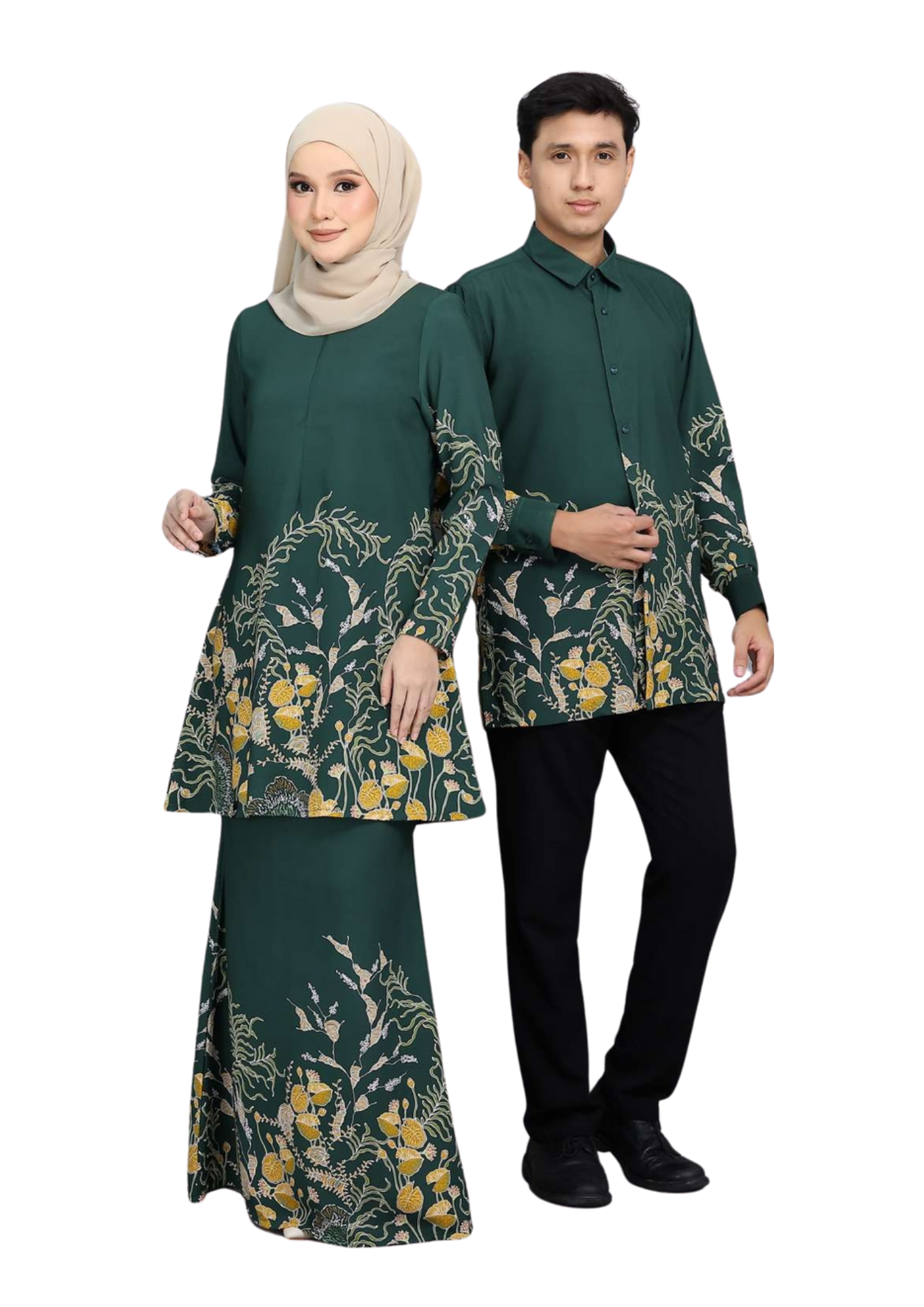 BATIK SEDONDON 9.0 Z 1-5 HIJAU GELAP