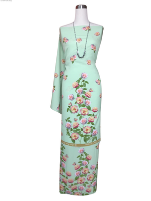 BATIK FLORAL TERENGGANU CREPE ELY 07