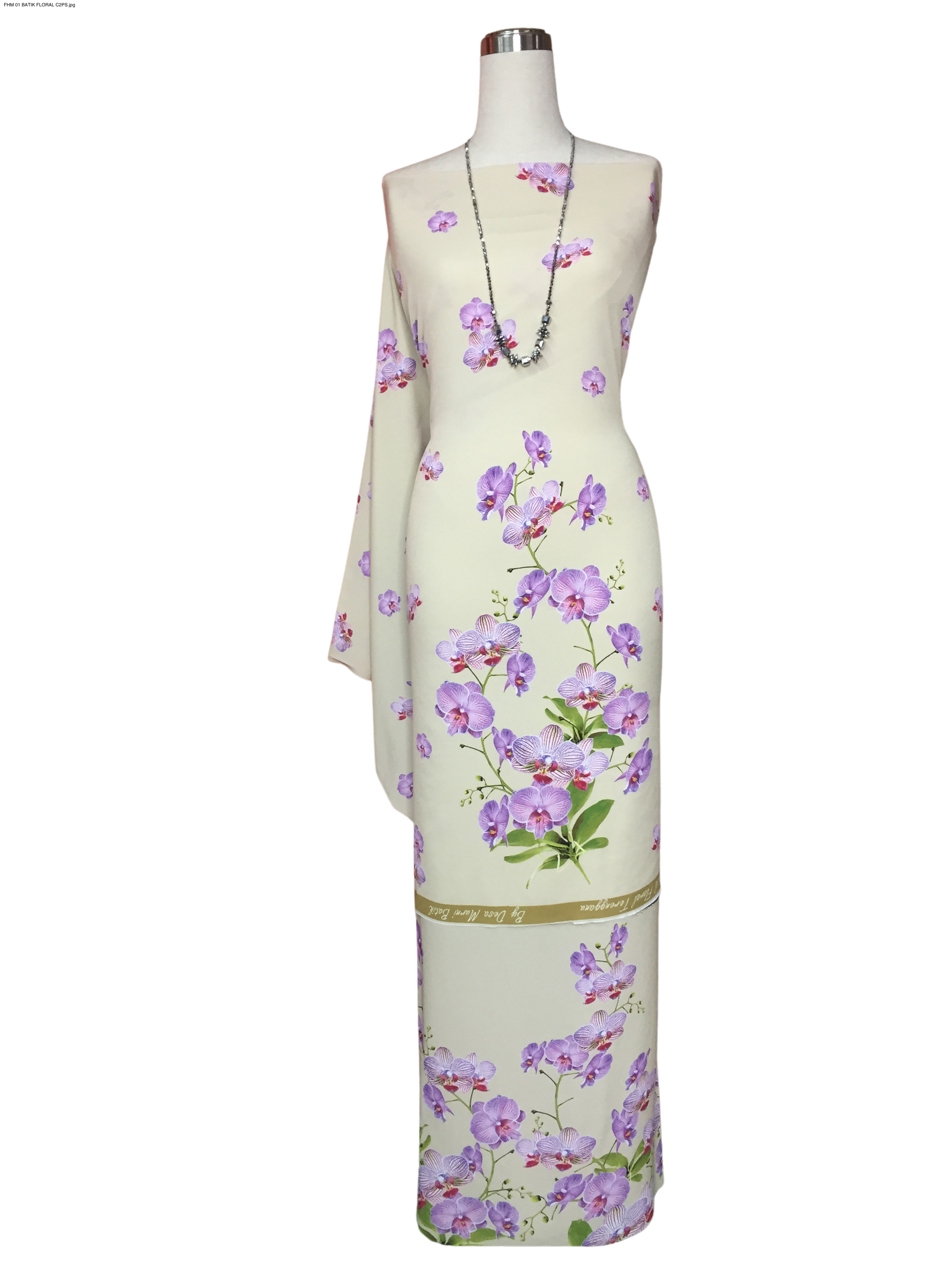 BATIK FLORAL TERENGGANU CREPE FHM 01
