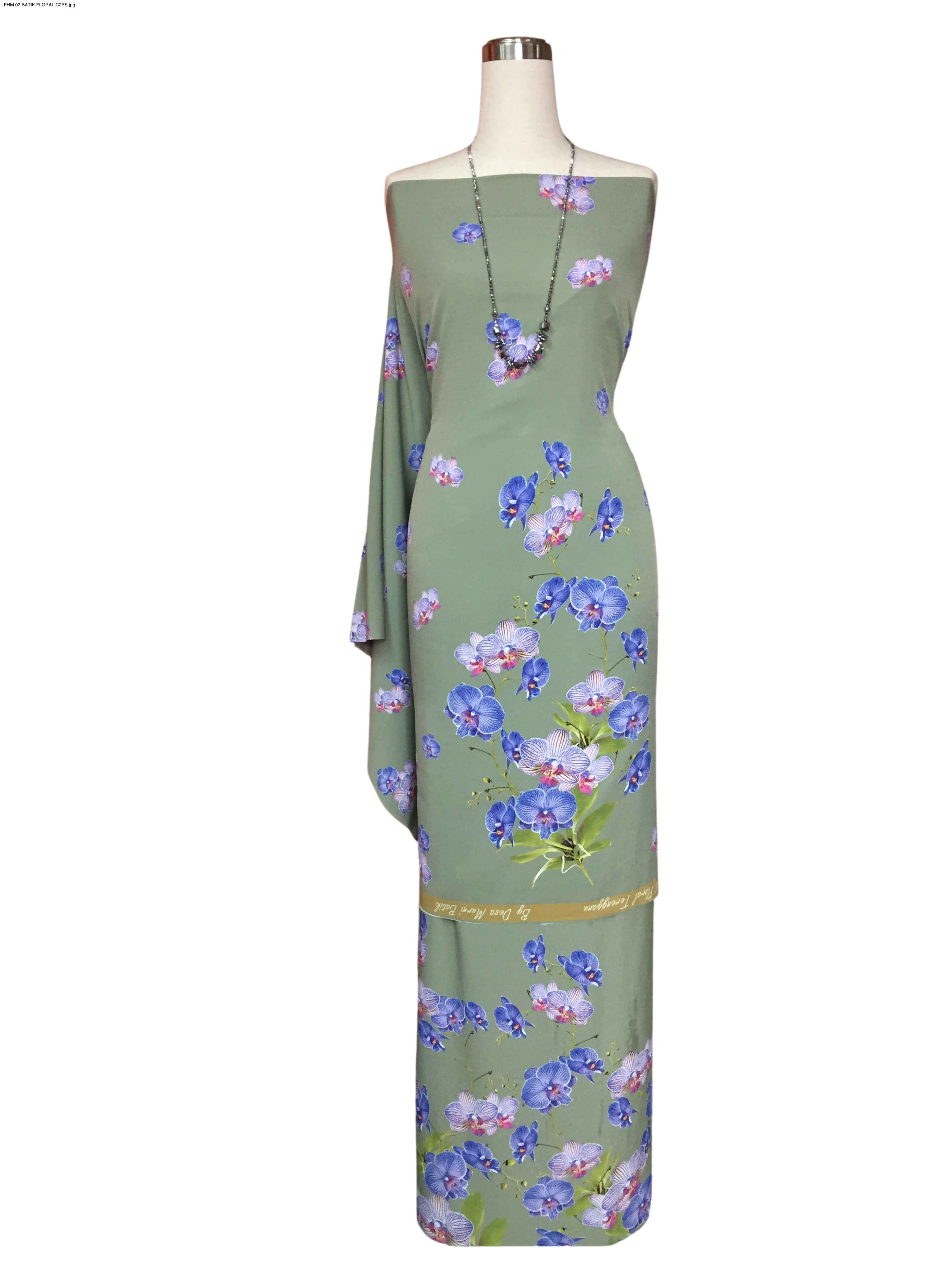 BATIK FLORAL TERENGGANU CREPE FHM 02