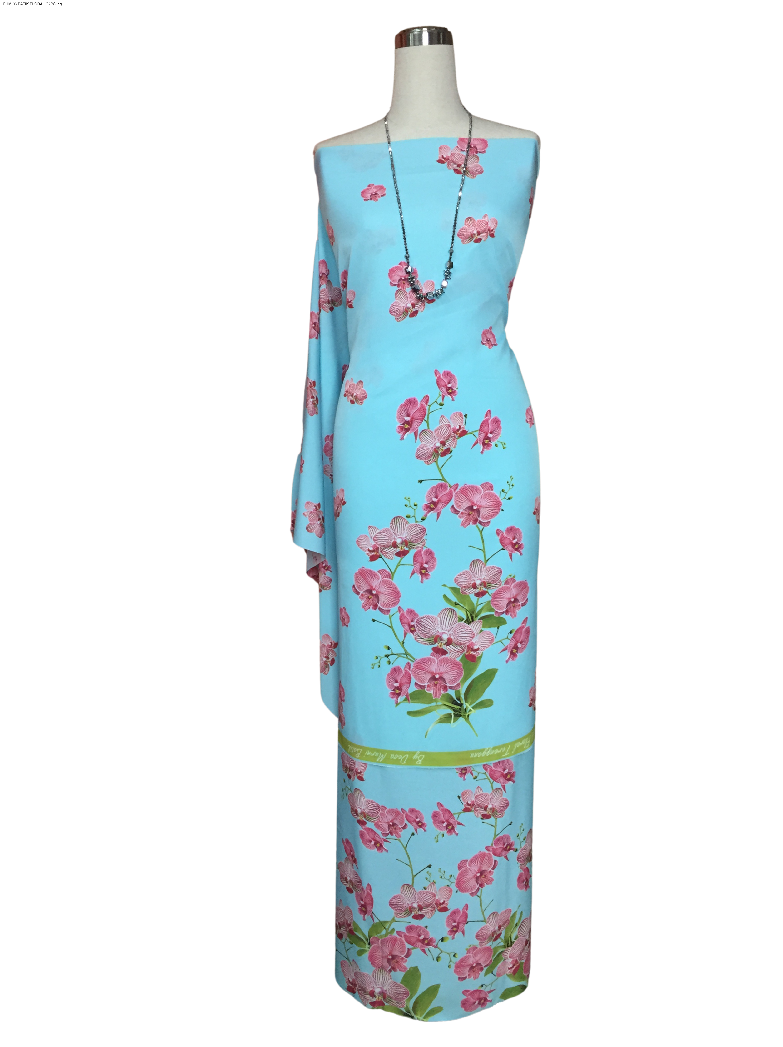 BATIK FLORAL TERENGGANU CREPE FHM 03