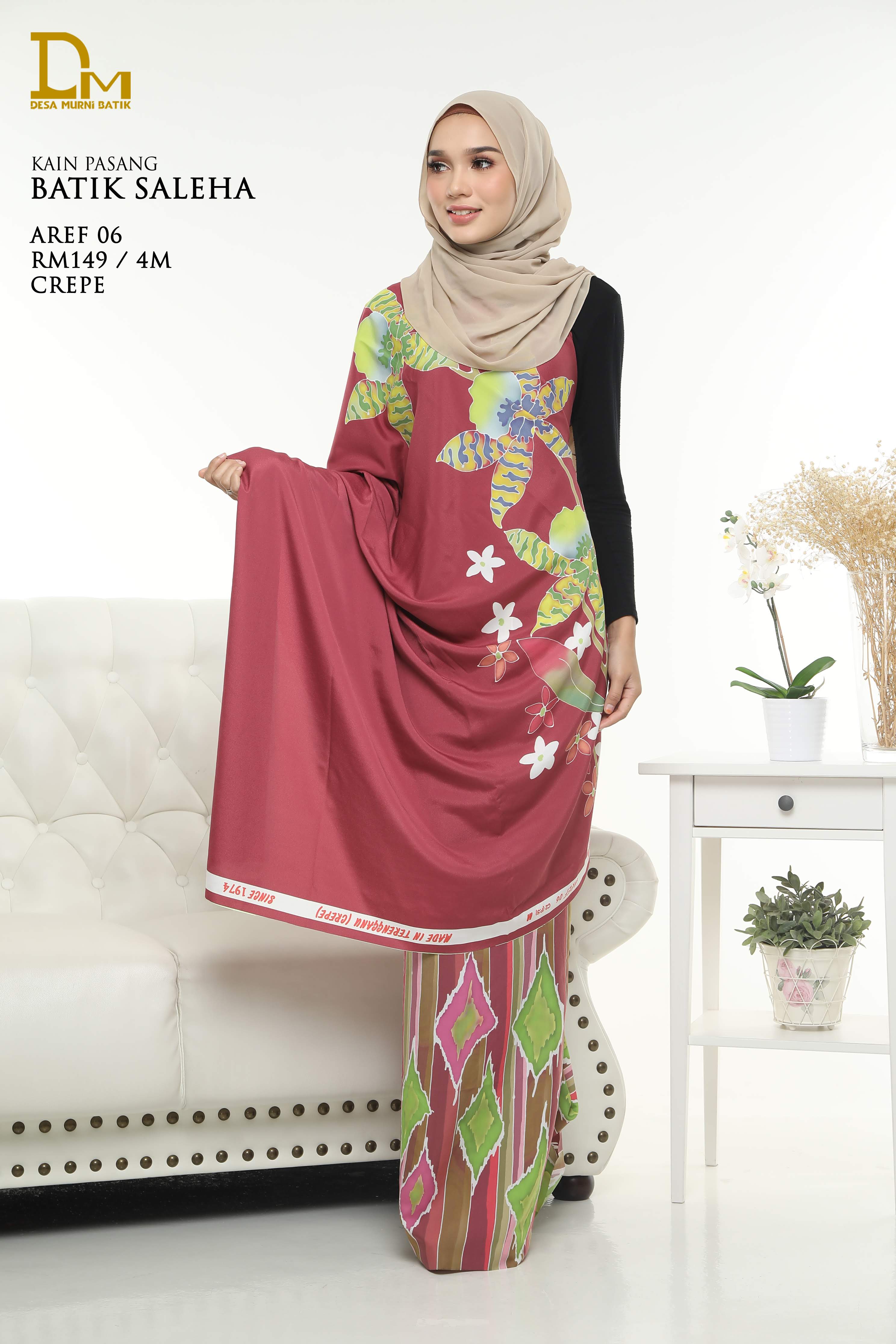 BATIK SALEHA CREPE AREF 06