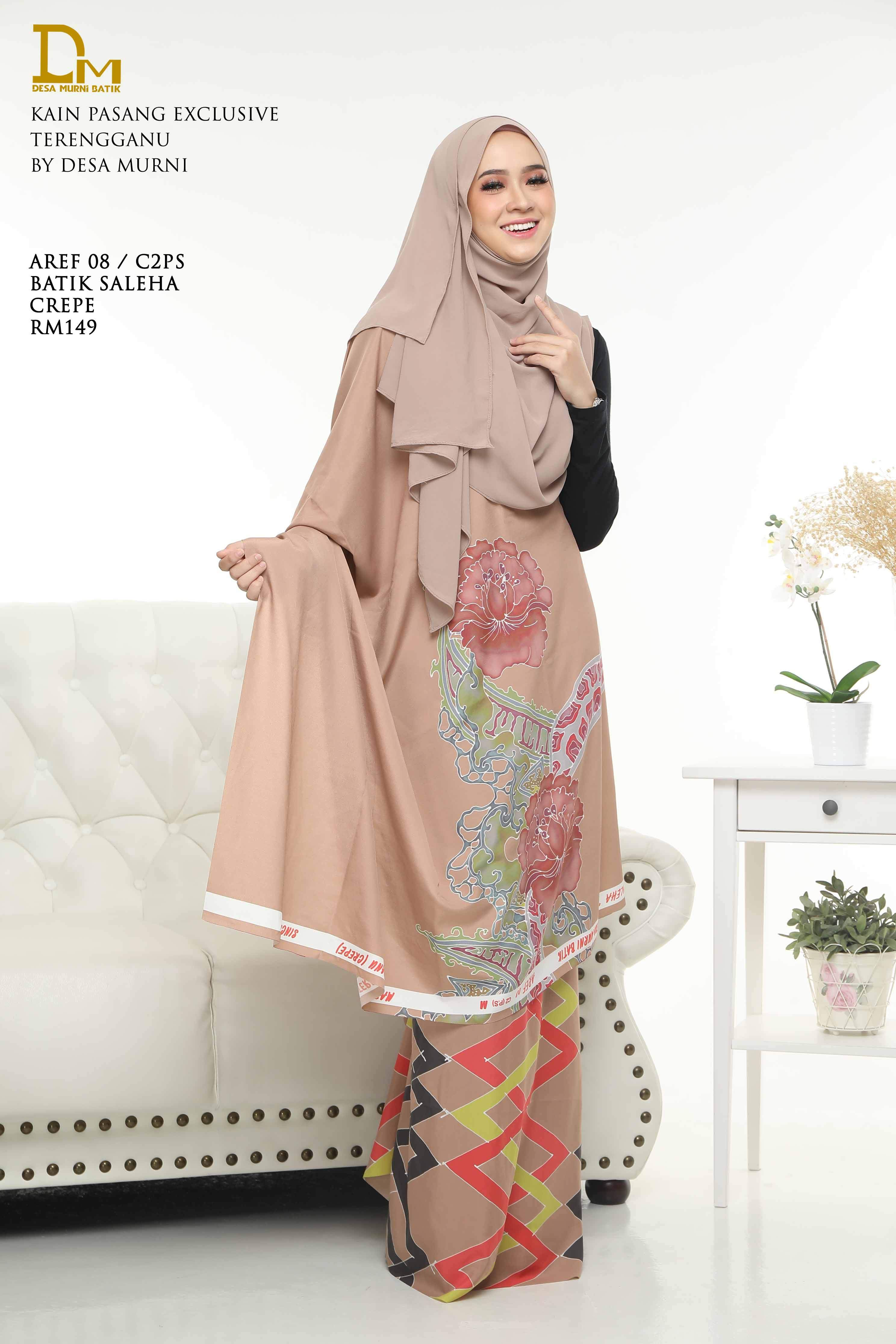 BATIK SALEHA CREPE AREF 08