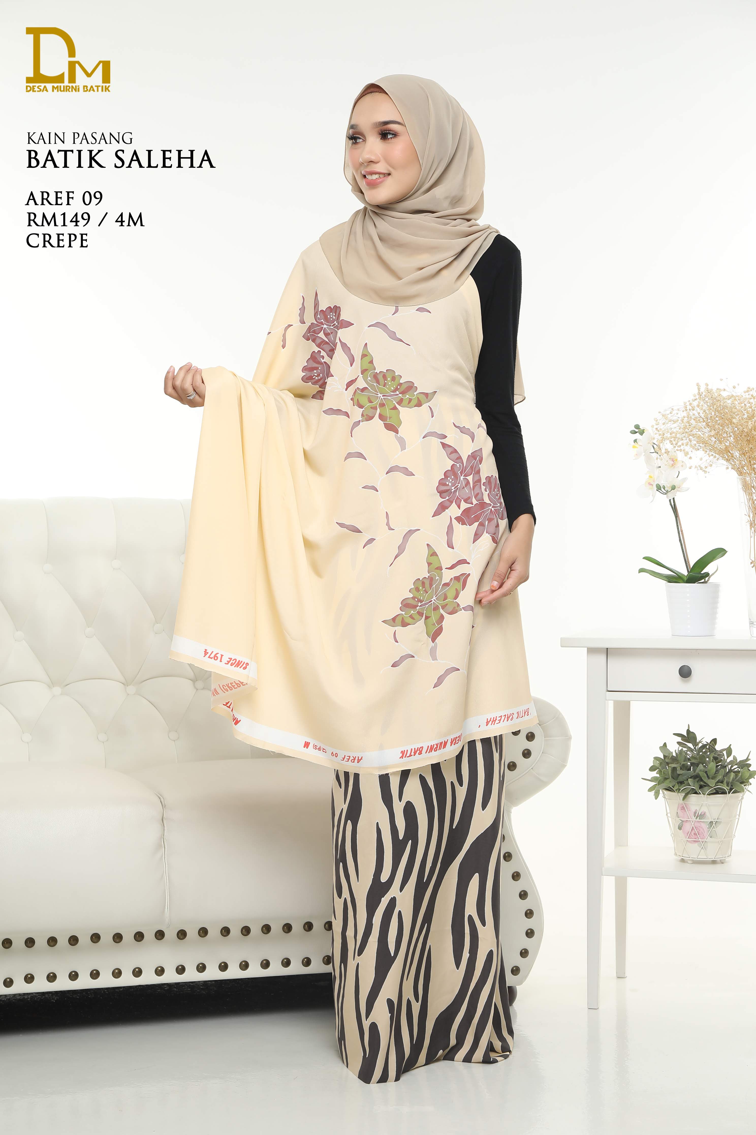 BATIK SALEHA CREPE AREF 09