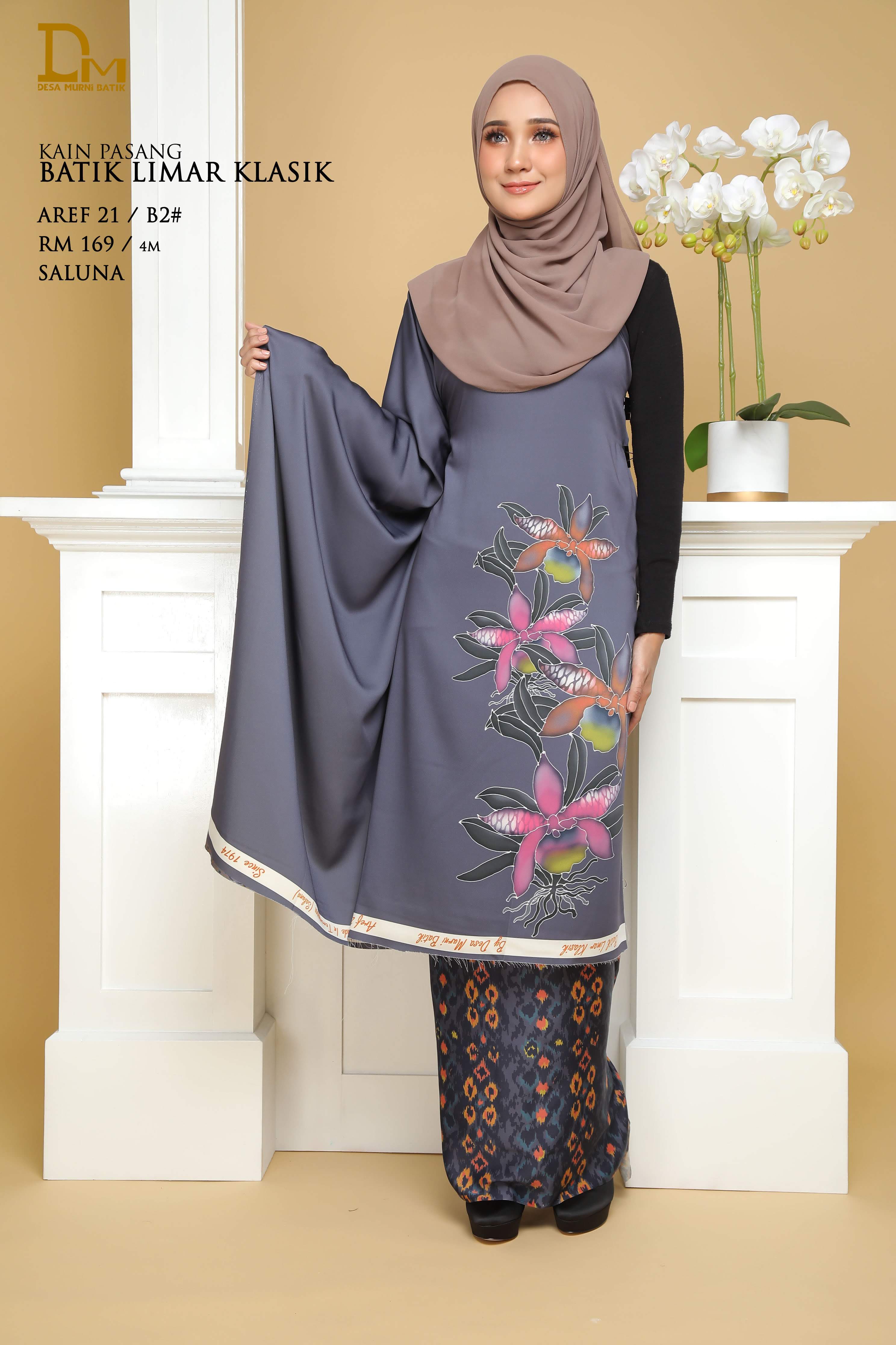 BATIK LIMAR KLASIK SALUNA AREF 21