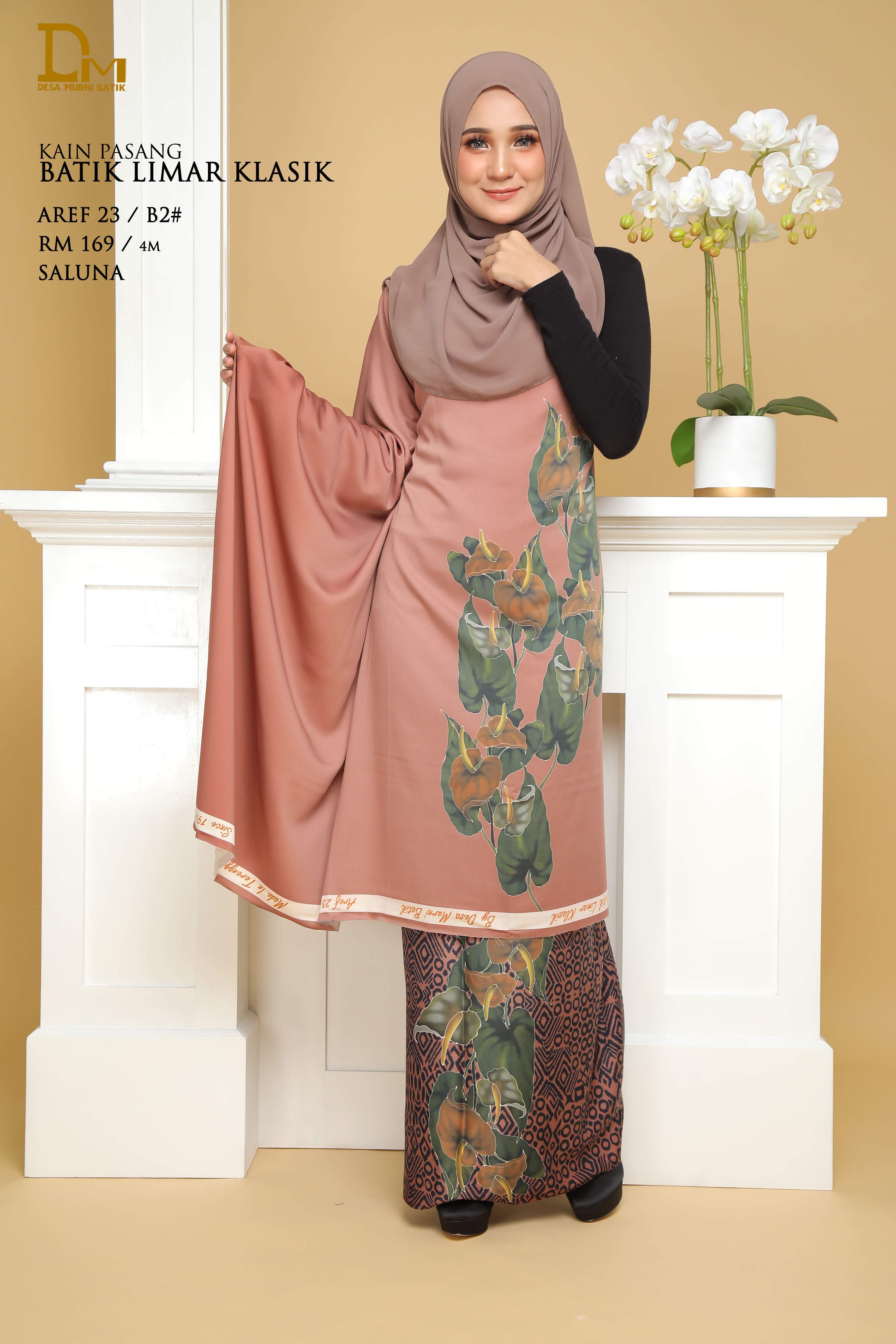 BATIK LIMAR KLASIK SALUNA AREF 23