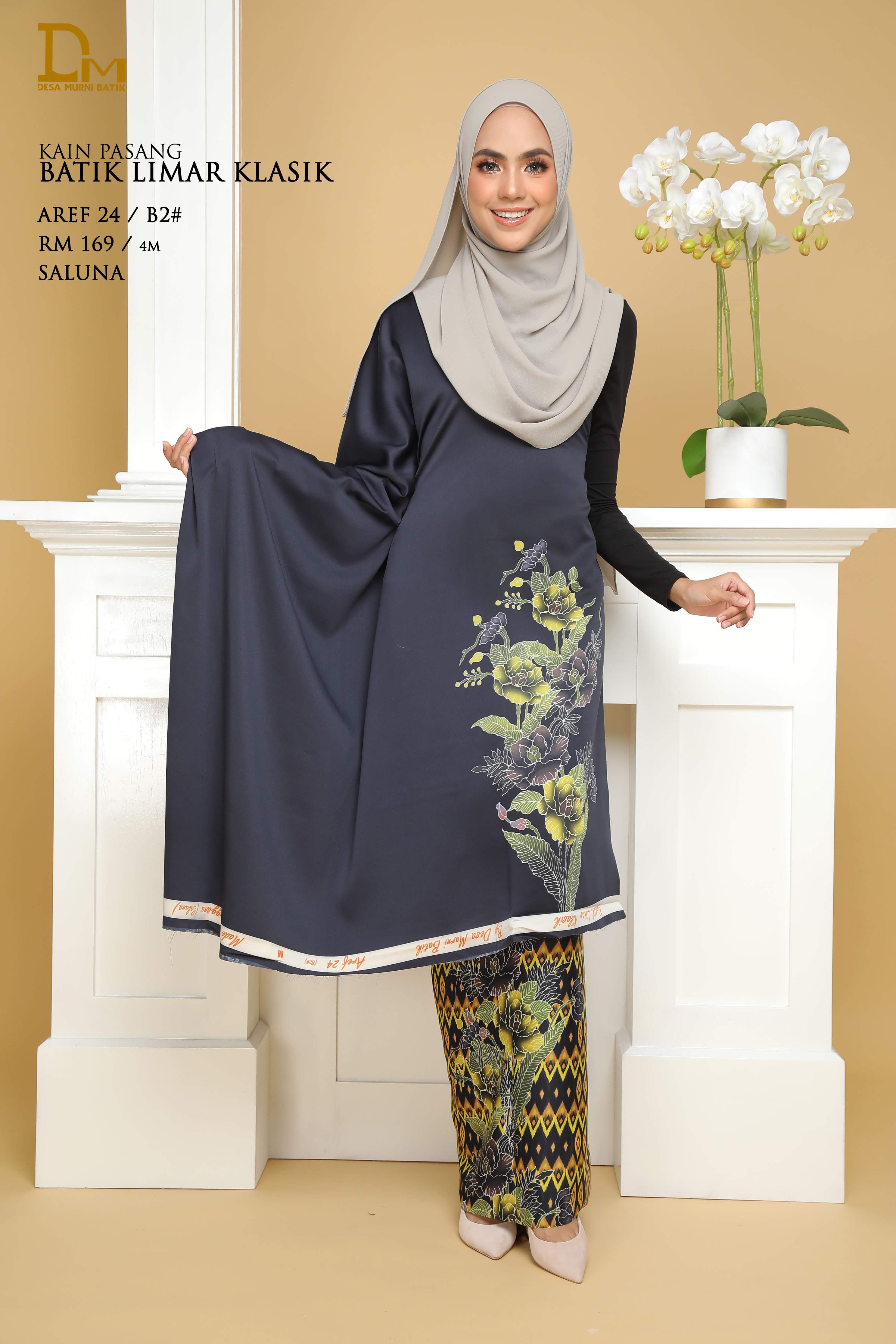 BATIK LIMAR KLASIK SALUNA AREF 24